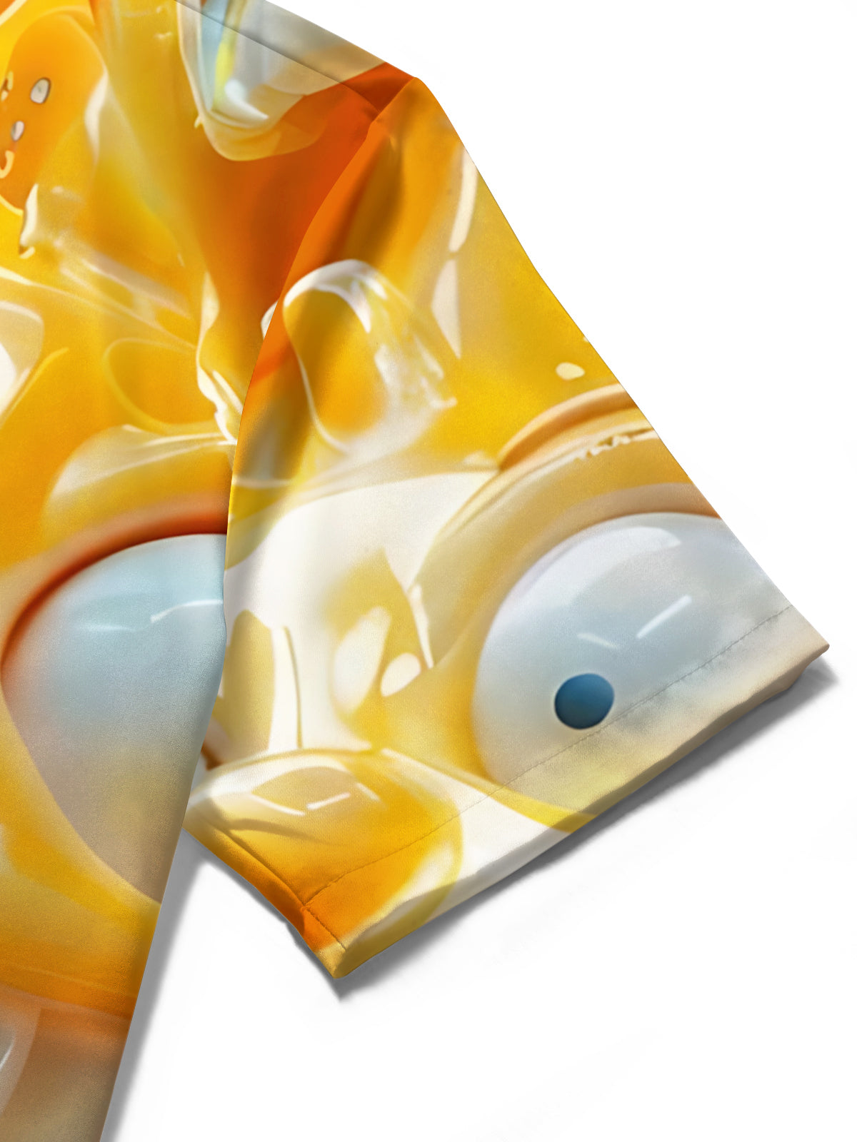 Funny Print Men's Pocket Short Sleeve Shirts