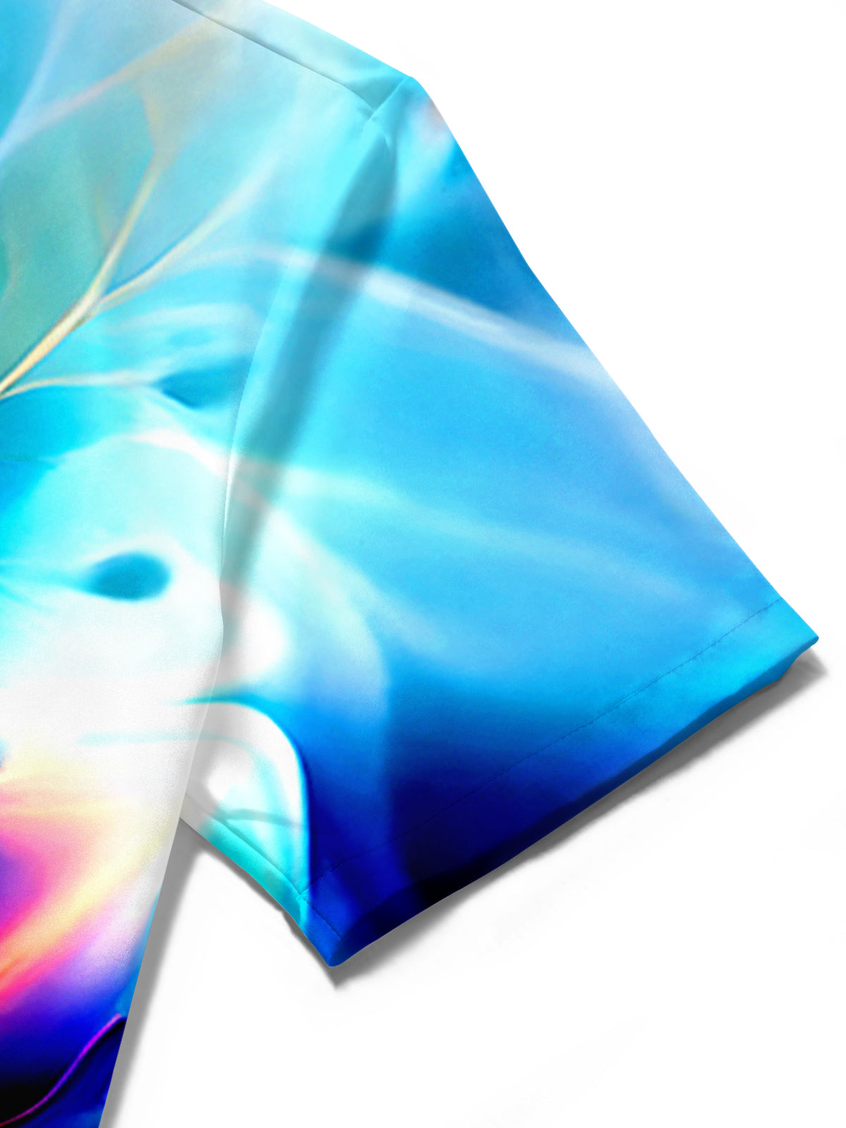 Abstract Men's Pocket Short Sleeve Shirts