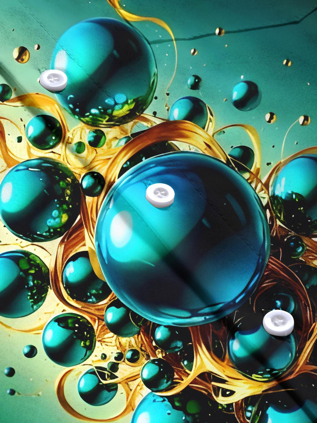 Geometry Men's Pocket Short Sleeve Shirts