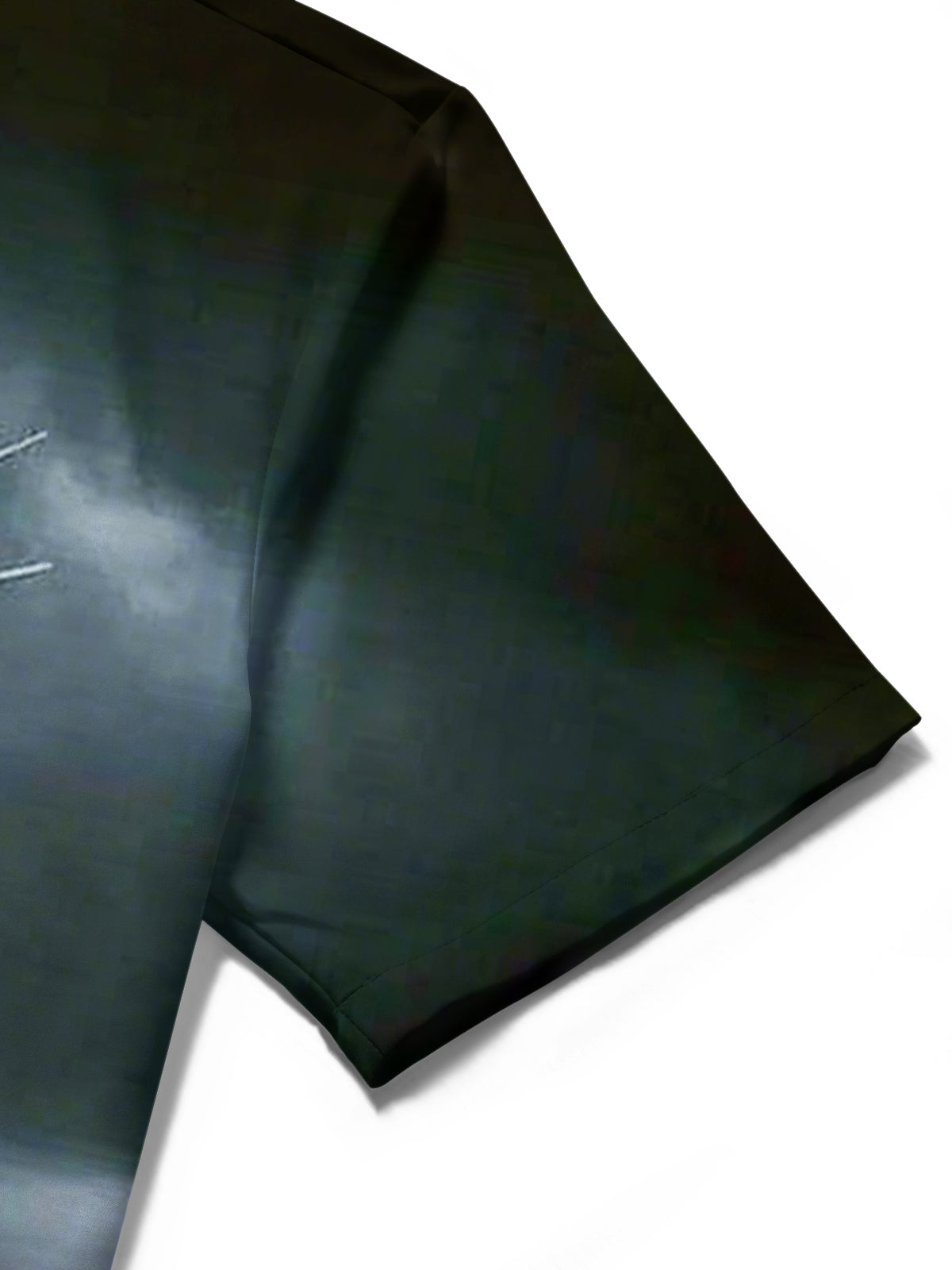 The Statue of Liberty Print Men's Pocket Short Sleeve Shirts