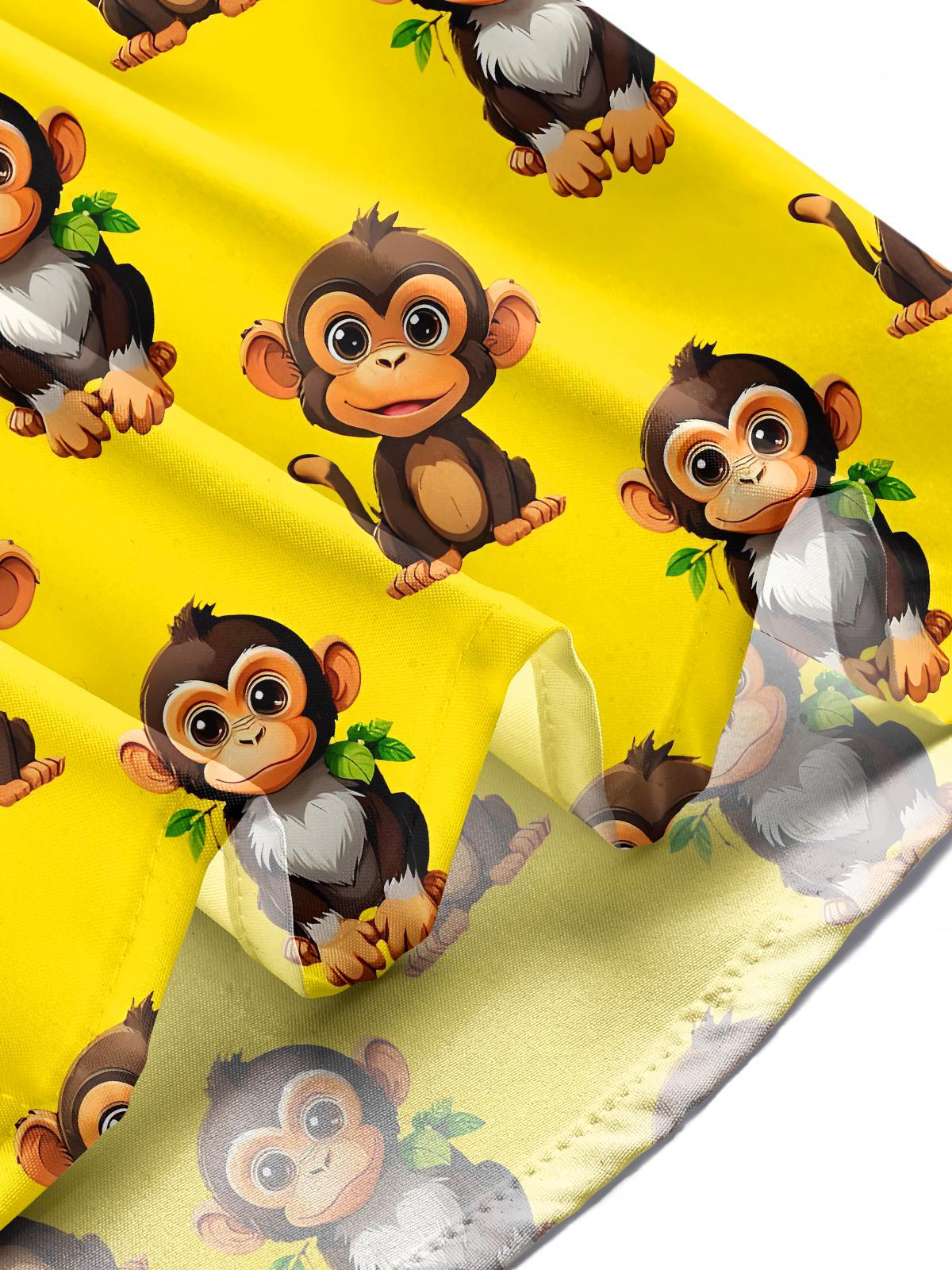 Monkey Men's Pocket Short Sleeve Shirts