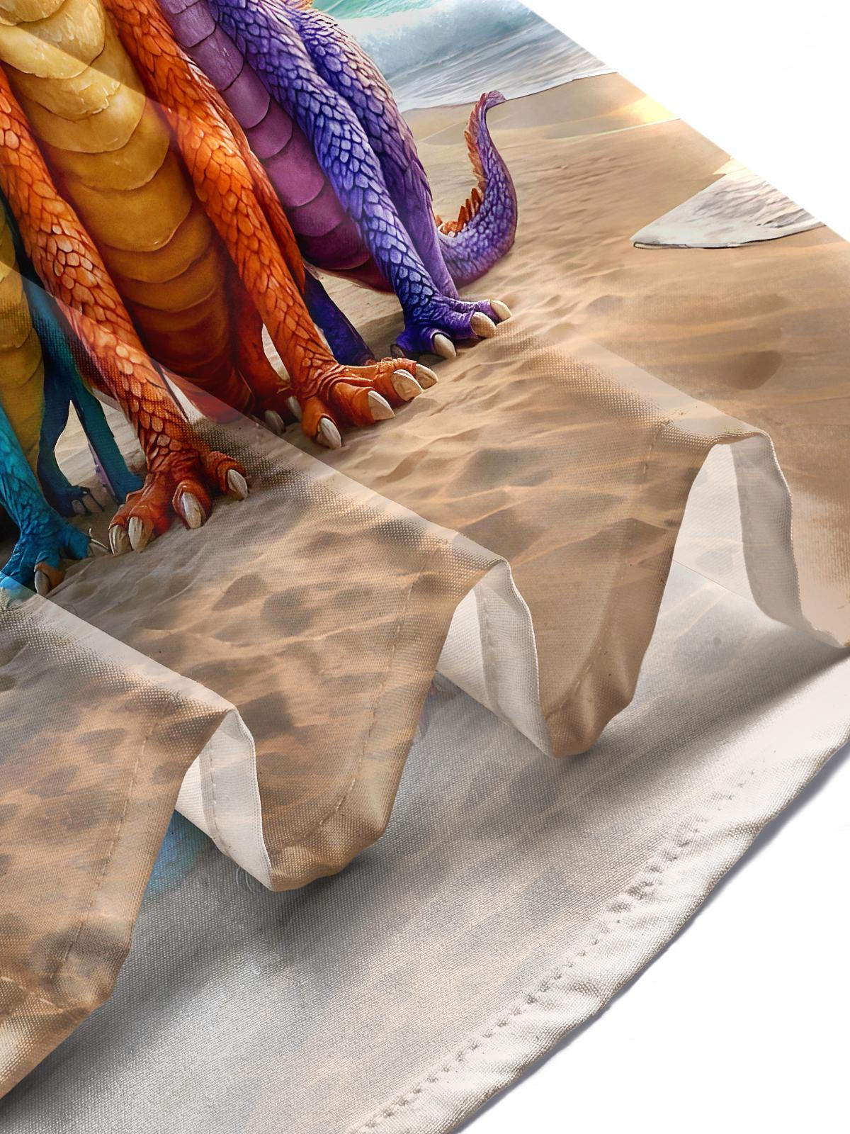 Vacation Dinosaur Men's Pocket Short Sleeve Shirts