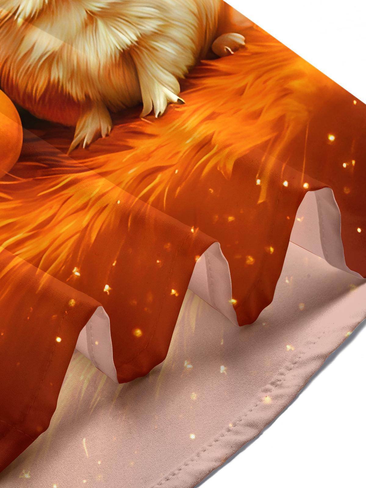 Fun Orange Guinea Pig Men's Pocket Short Sleeve Shirts