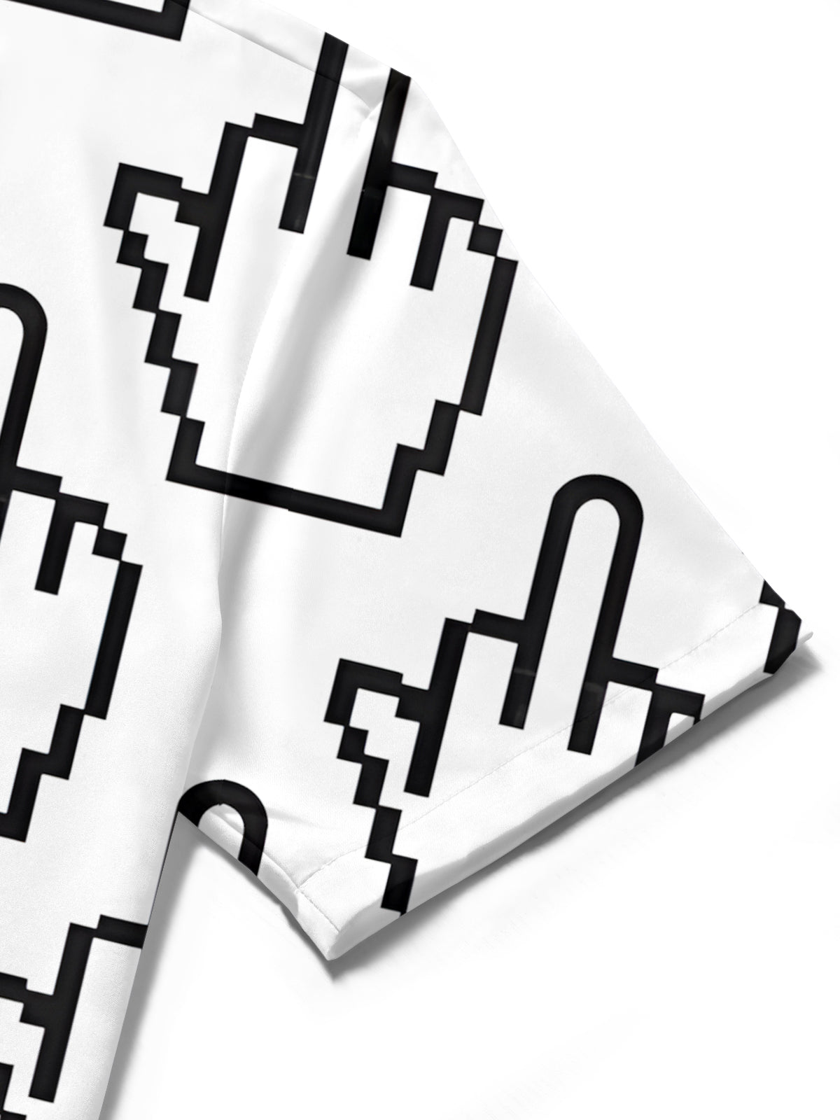 Art Print Men's Pocket Short Sleeve Shirts