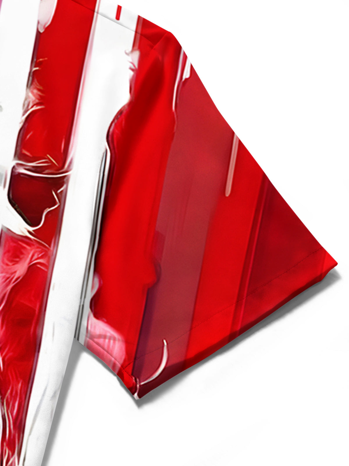 American Flag Skull Men's Pocket Short Sleeve Shirts