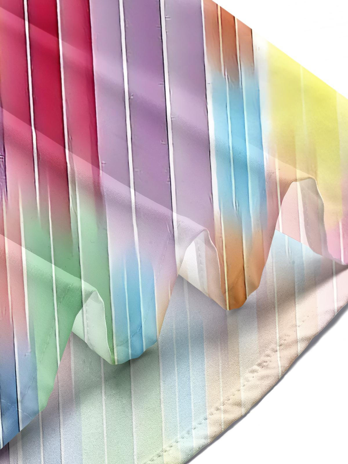 Gradient Print Men's Pocket Short Sleeve Shirts