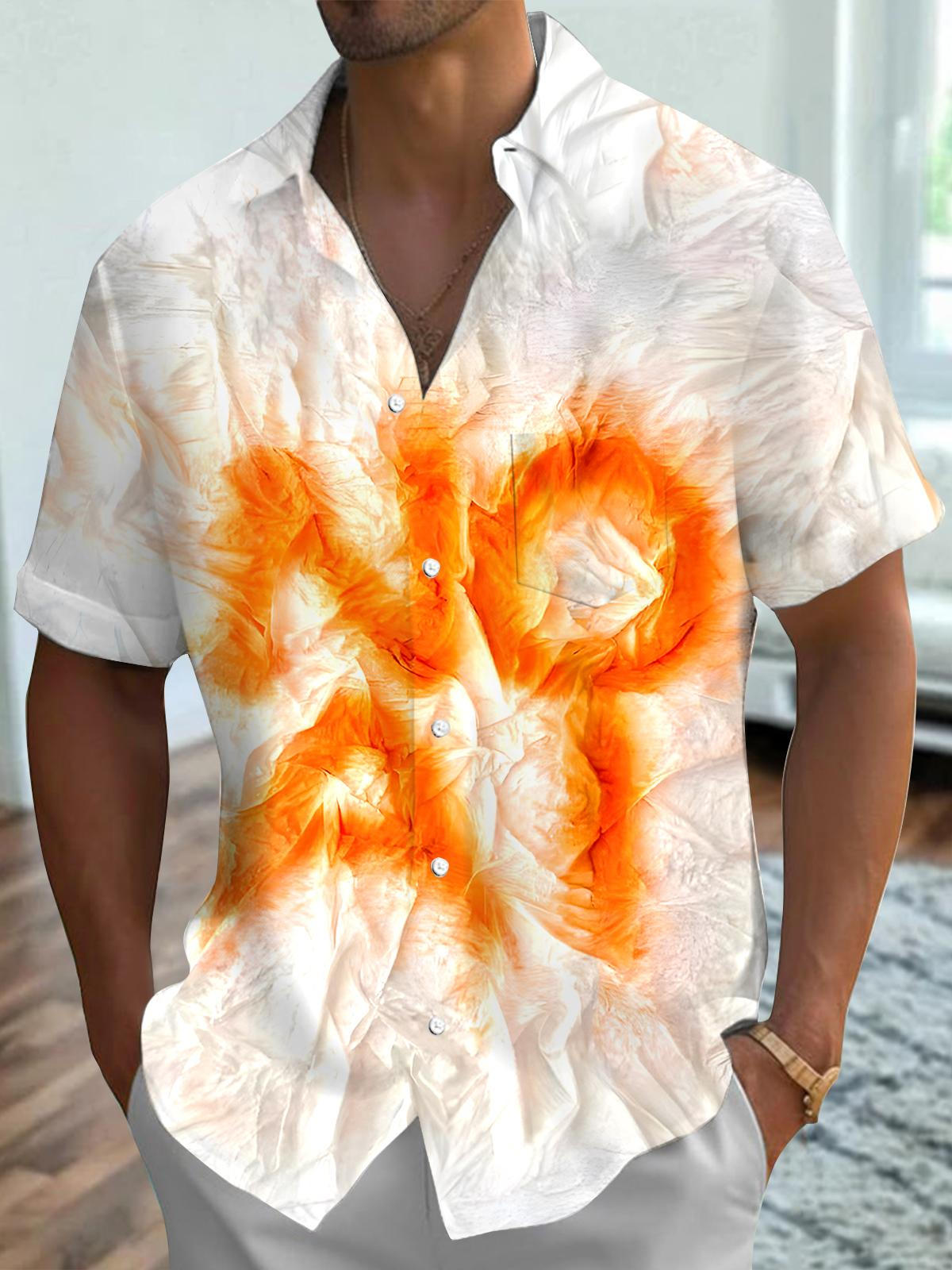 Funny Word No AI Men's Pocket Short Sleeve Shirts