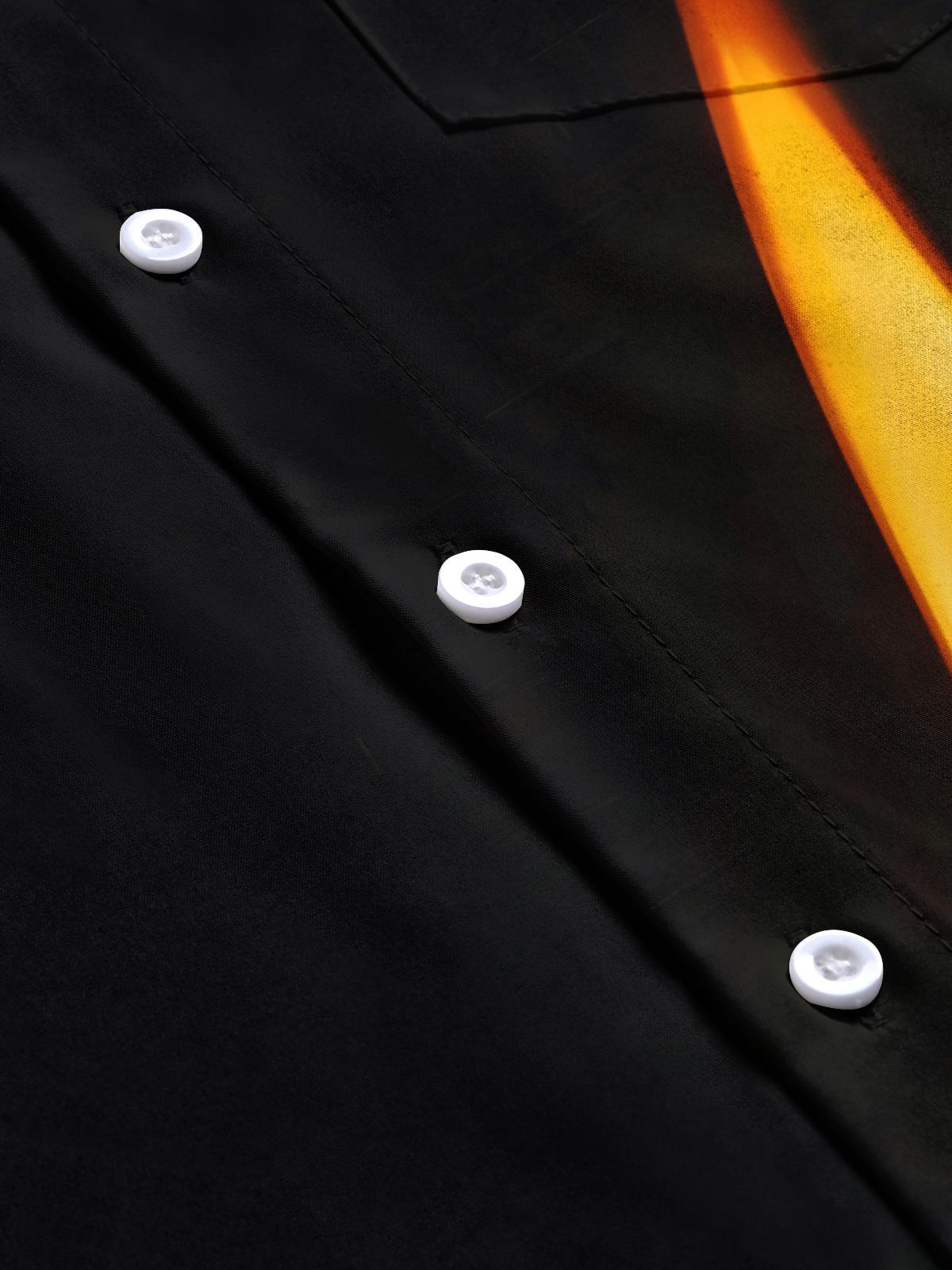 Match Print Men's Pocket Short Sleeve Shirts