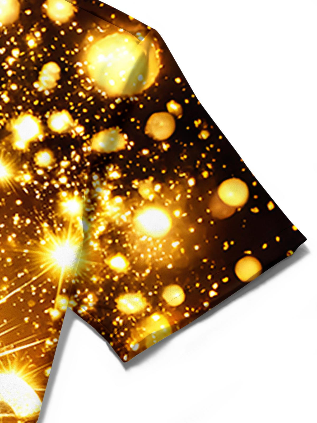 Happy New Year 2026 Men's Pocket Short Sleeve Shirts