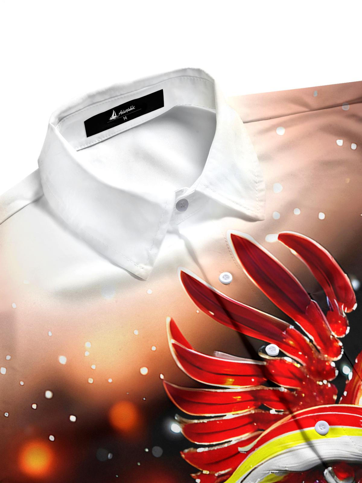 Animal Eagle Men's Pocket Short Sleeve Shirts