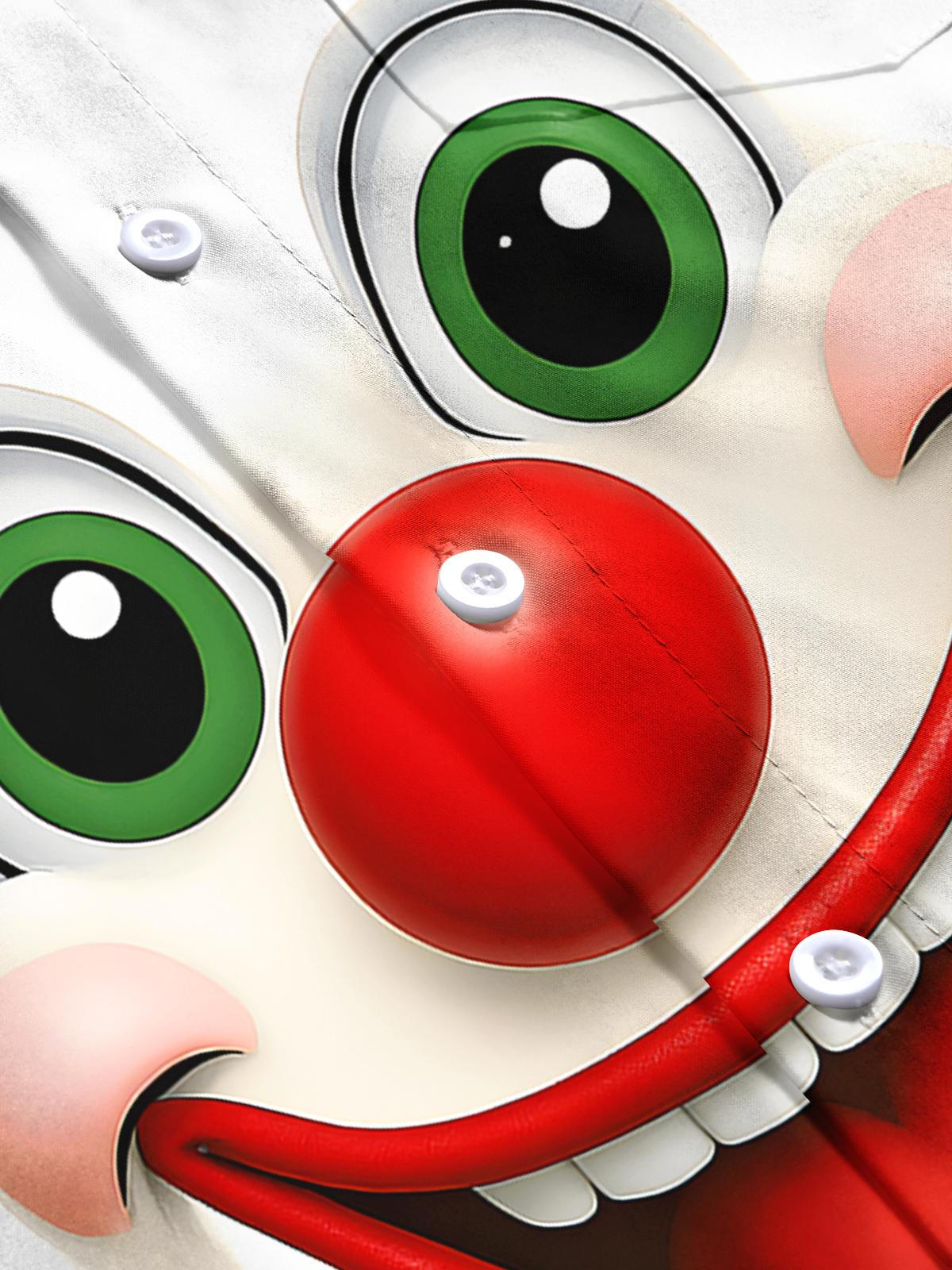 Funny Joker Men's Pocket Short Sleeve Shirts