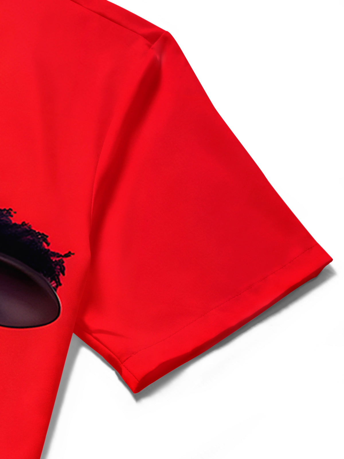 Sheep Floral Men's Pocket Short Sleeve Shirts