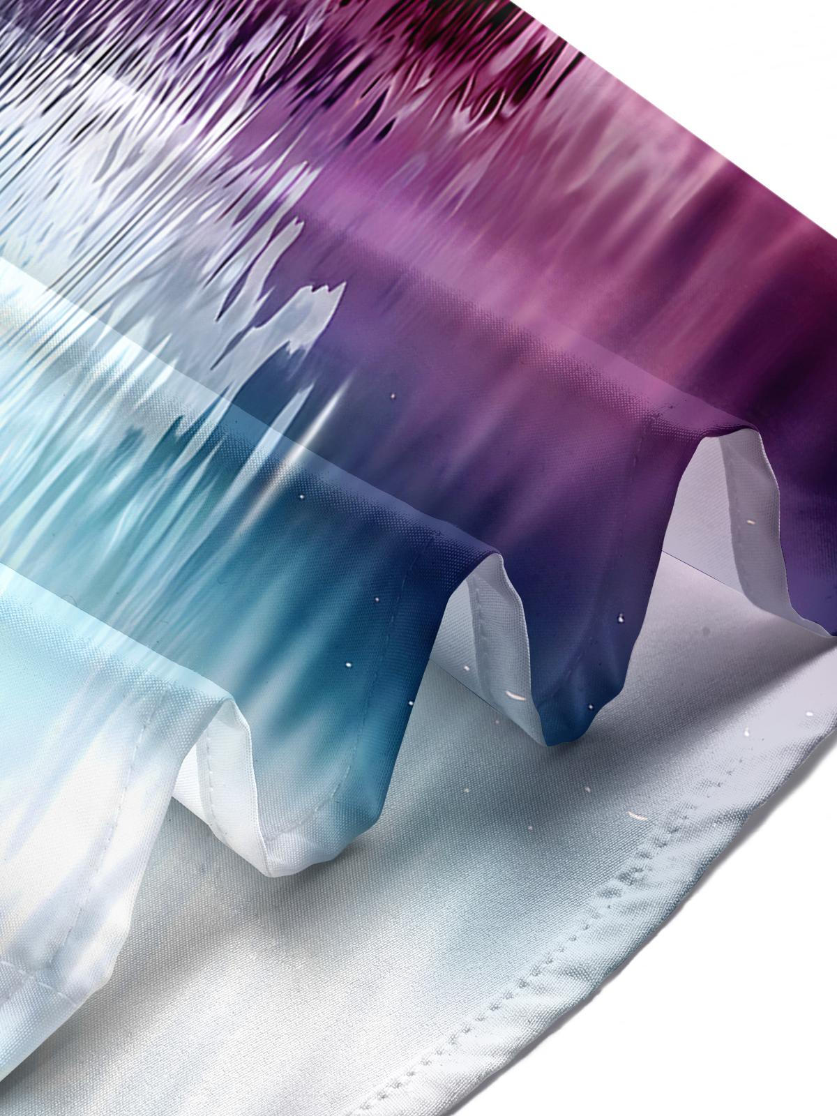 Hawaiian Coconut Tree Men's Pocket Short Sleeve Shirts