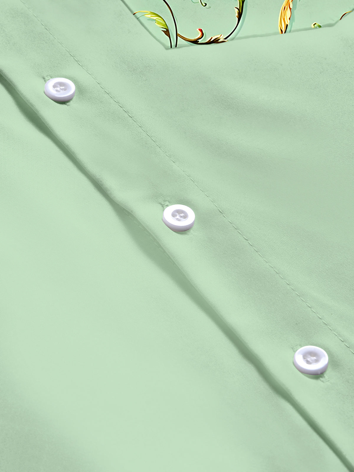 Plant Men's Pocket Long Sleeve Shirts