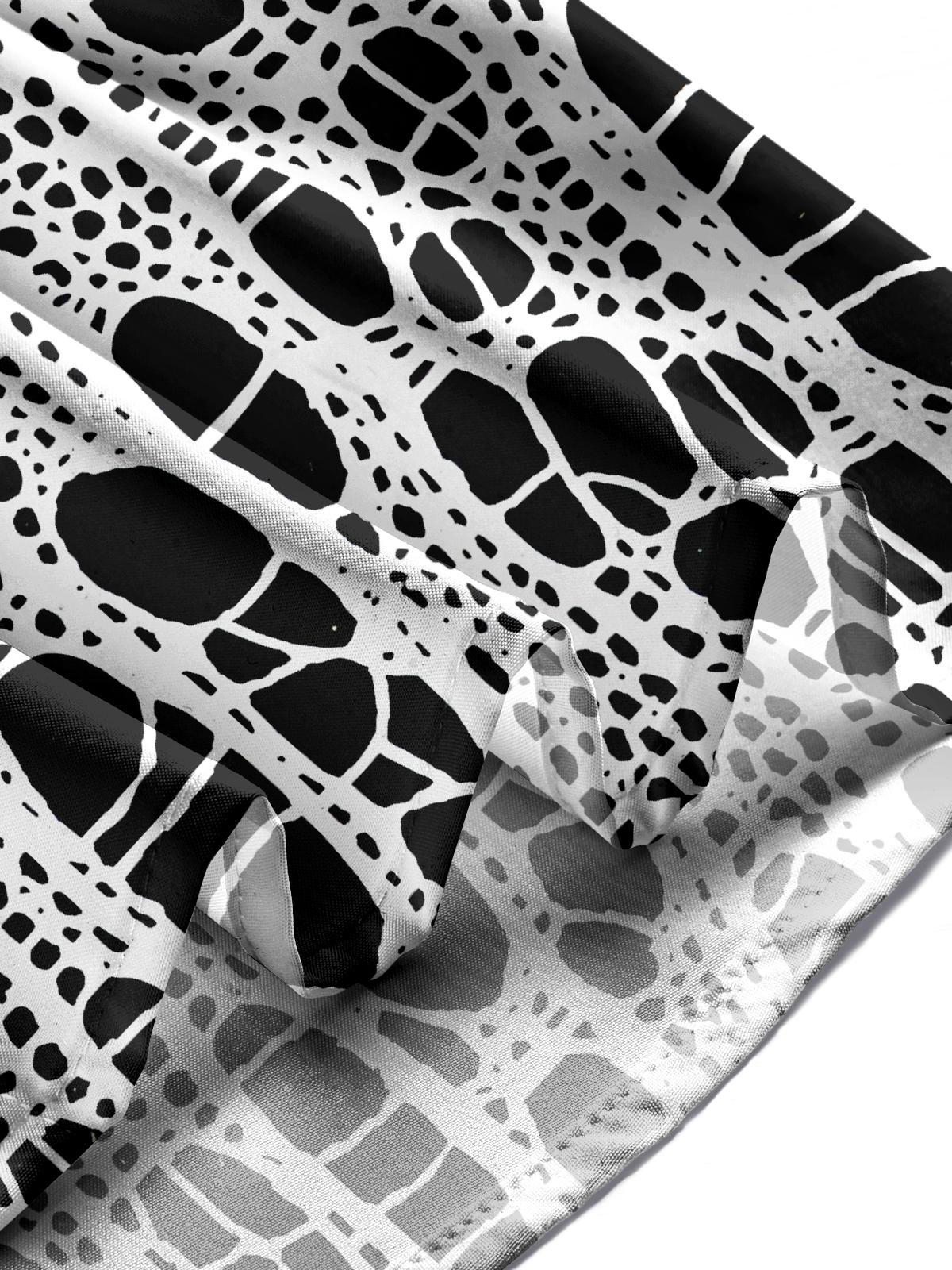 Geometry Men's Pocket Short Sleeve Shirts