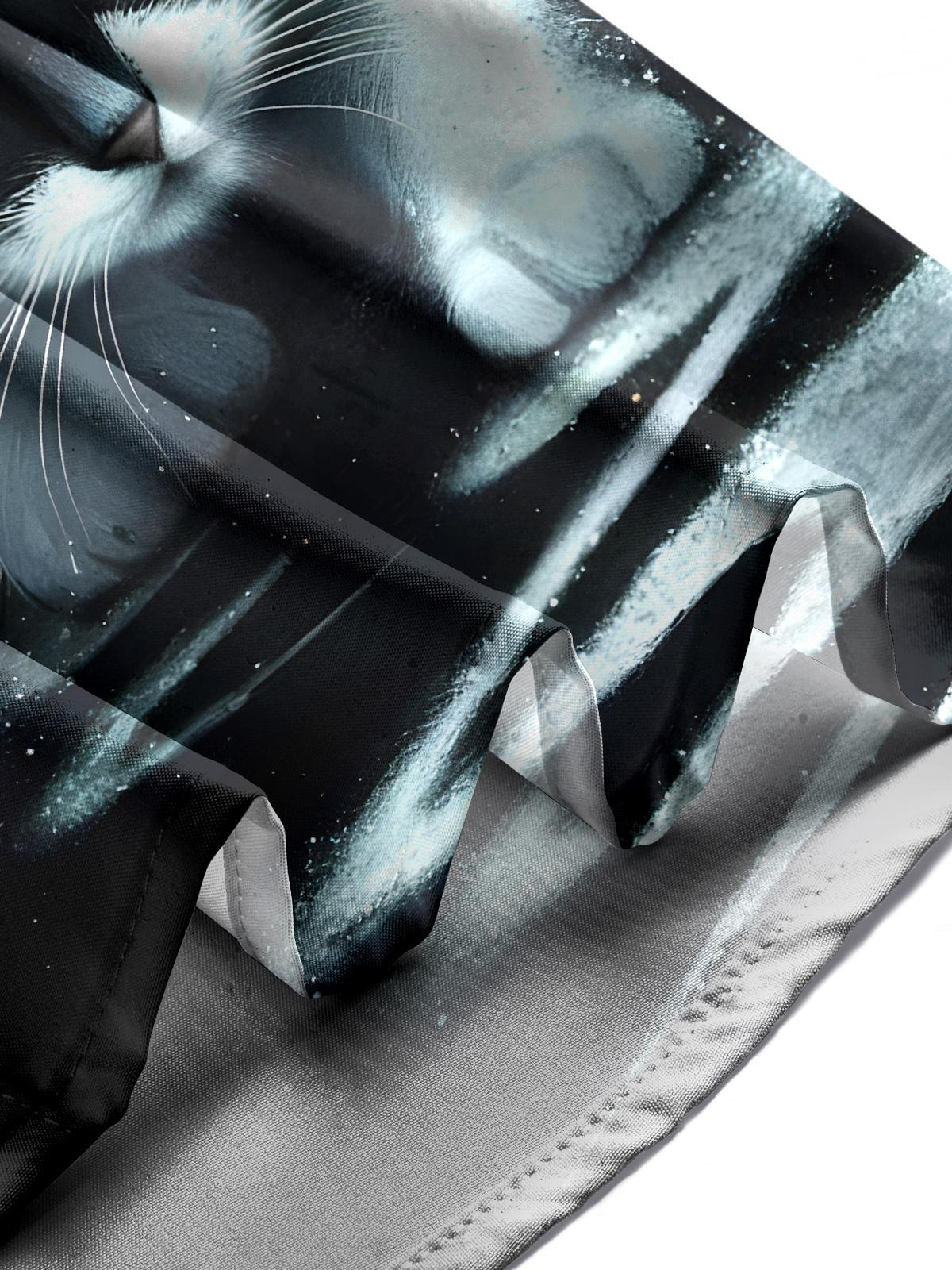 Cat Men's Pocket Short Sleeve Shirts