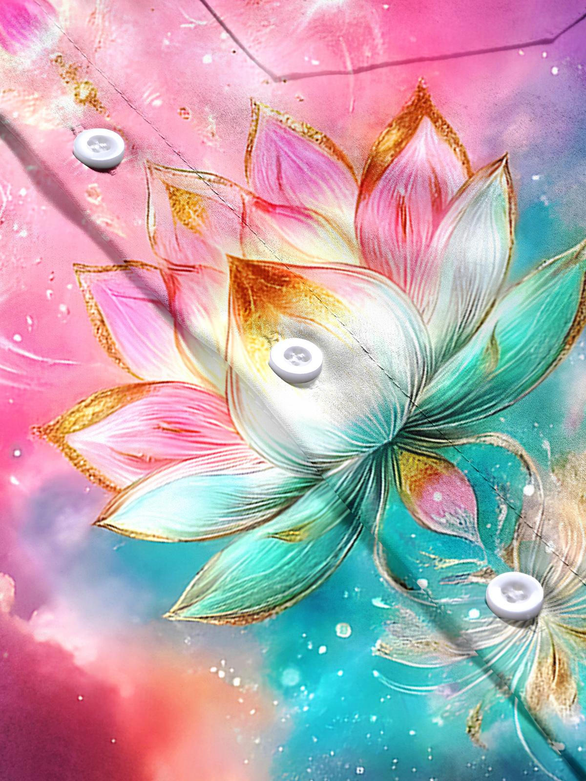 Lotus Men's Pocket Short Sleeve Shirts