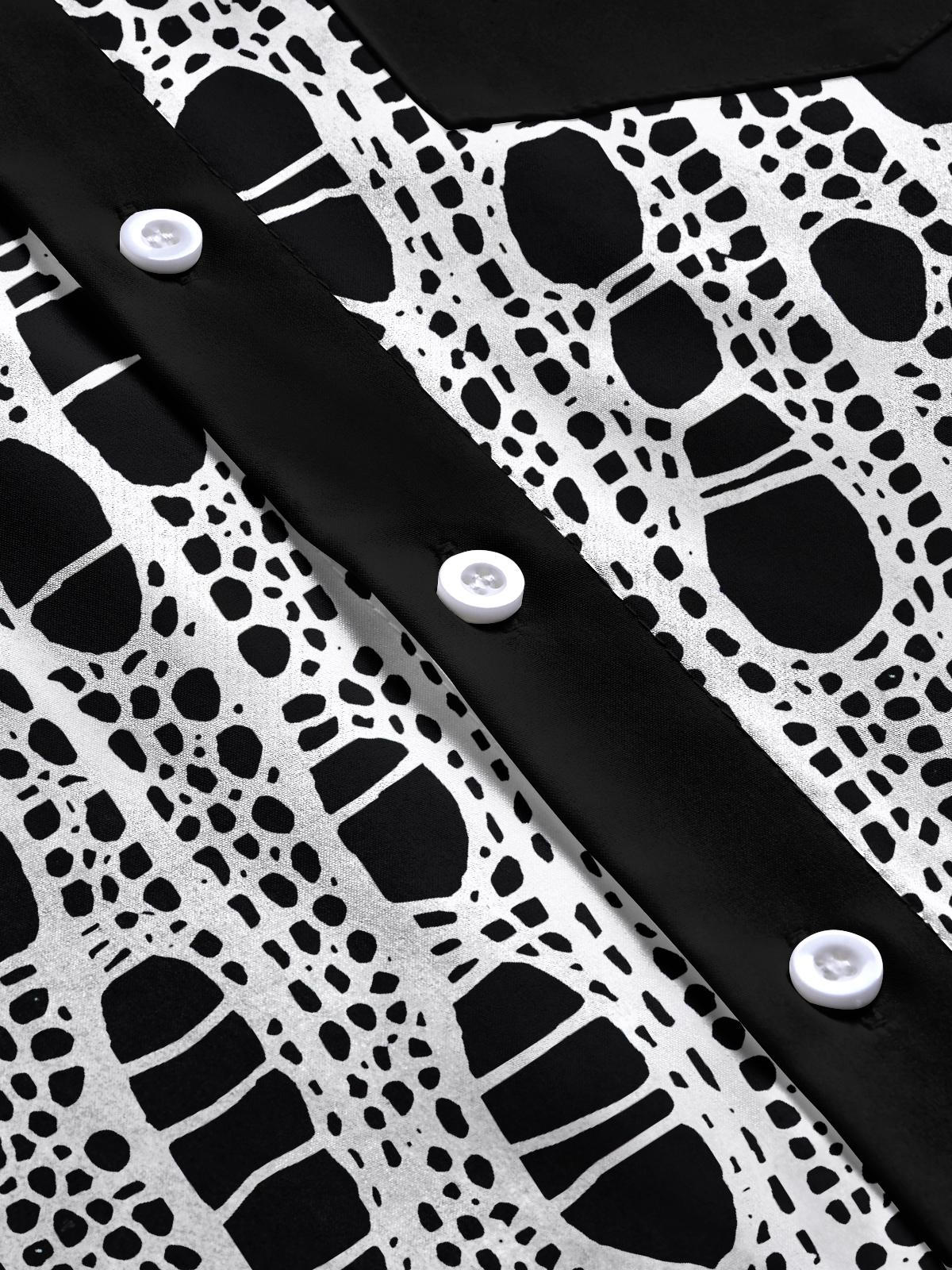 Geometry Men's Pocket Short Sleeve Shirts