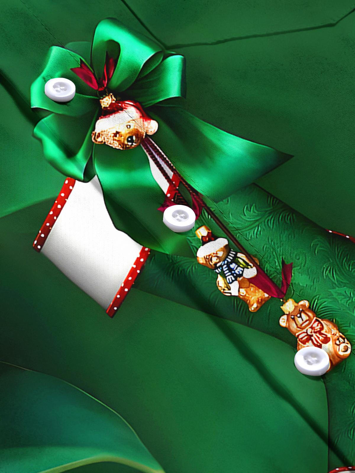 Christmas Stockings Men's Pocket Short Sleeve Shirts