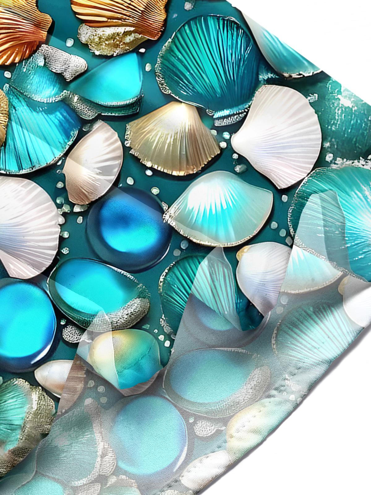 Hawaiian Shell Men's Pocket Short Sleeve Shirts