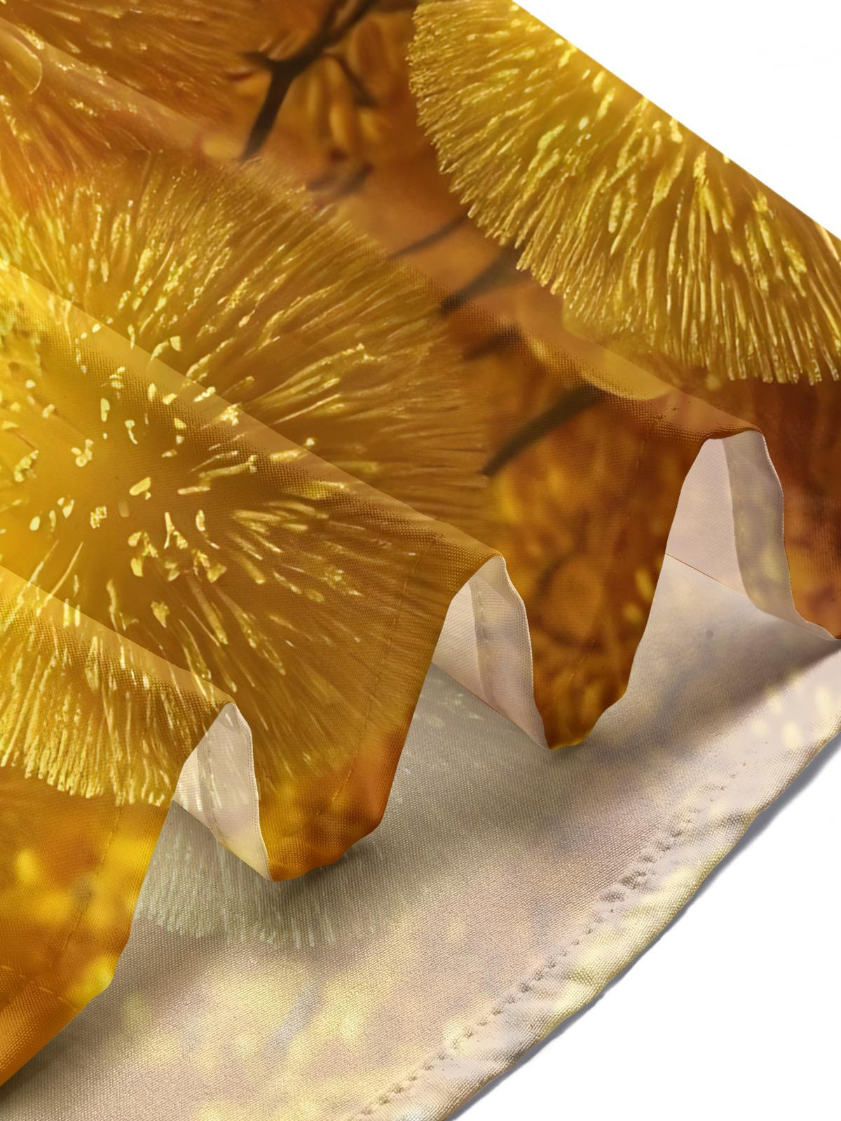 Plant Print Men's Pocket Short Sleeve Shirts