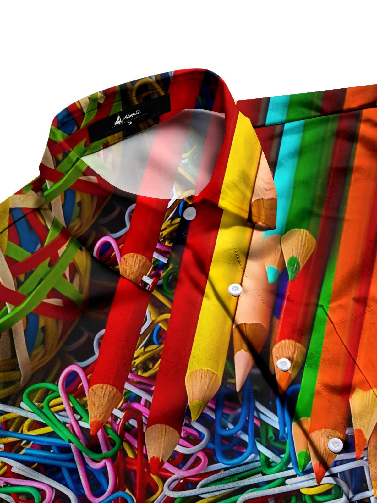 Brush Men's Pocket Short Sleeve Shirts