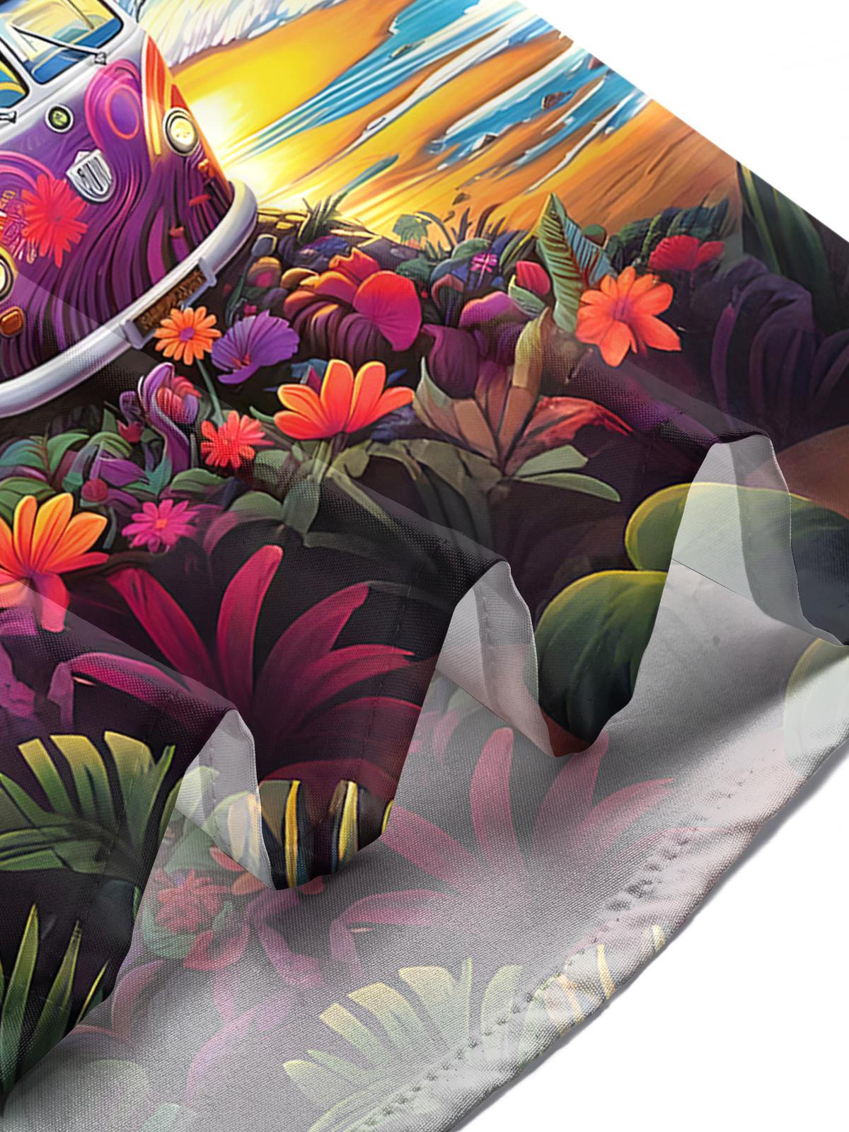 Hawaiian Bus Men's Pocket Short Sleeve Shirts