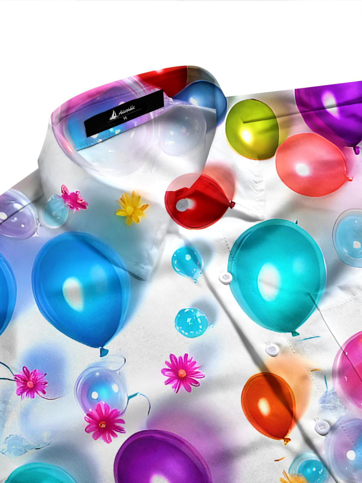 Balloon Men's Pocket Long Sleeve Shirts