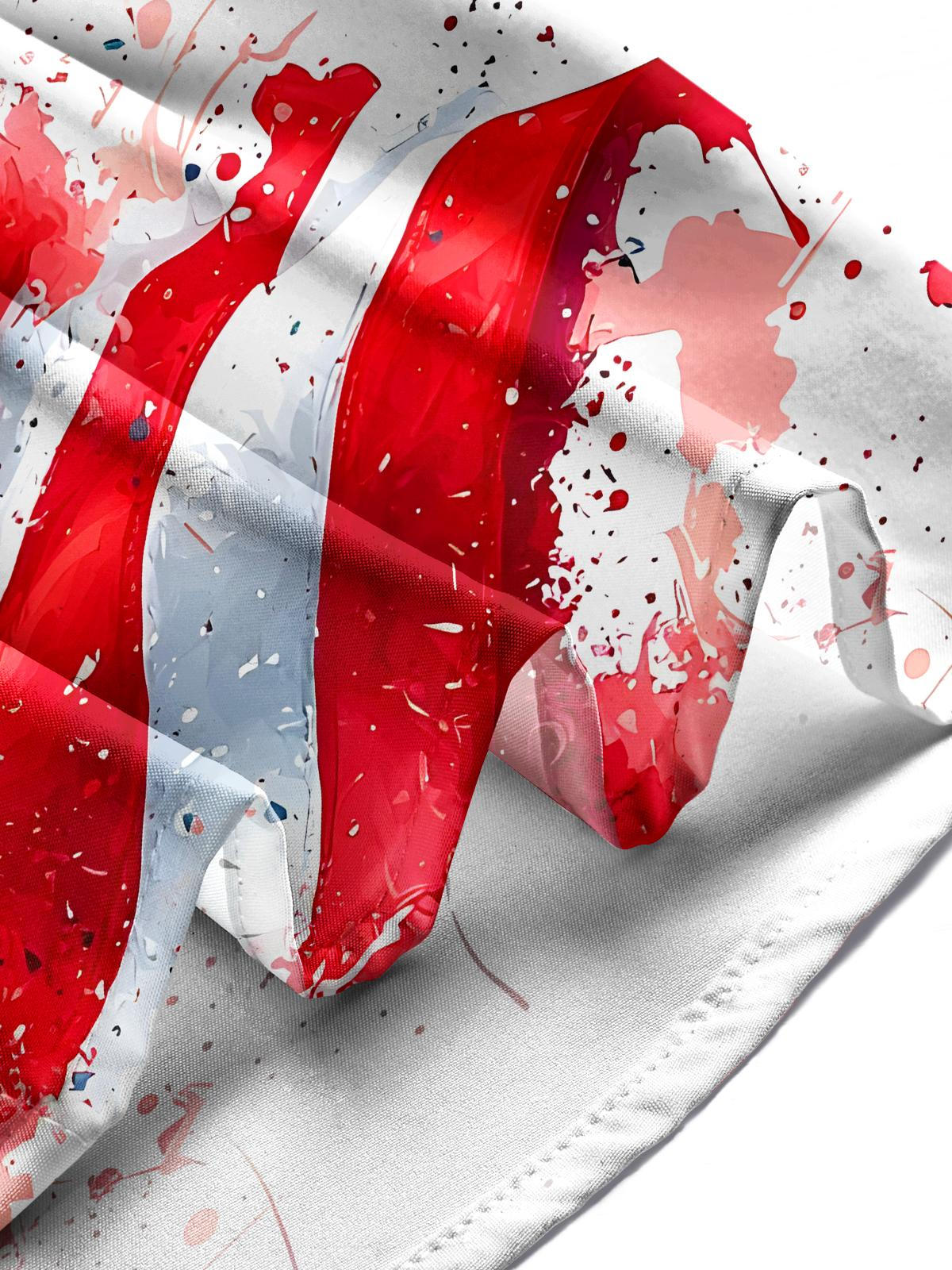 Independence Day Men's Pocket Short Sleeve Shirts