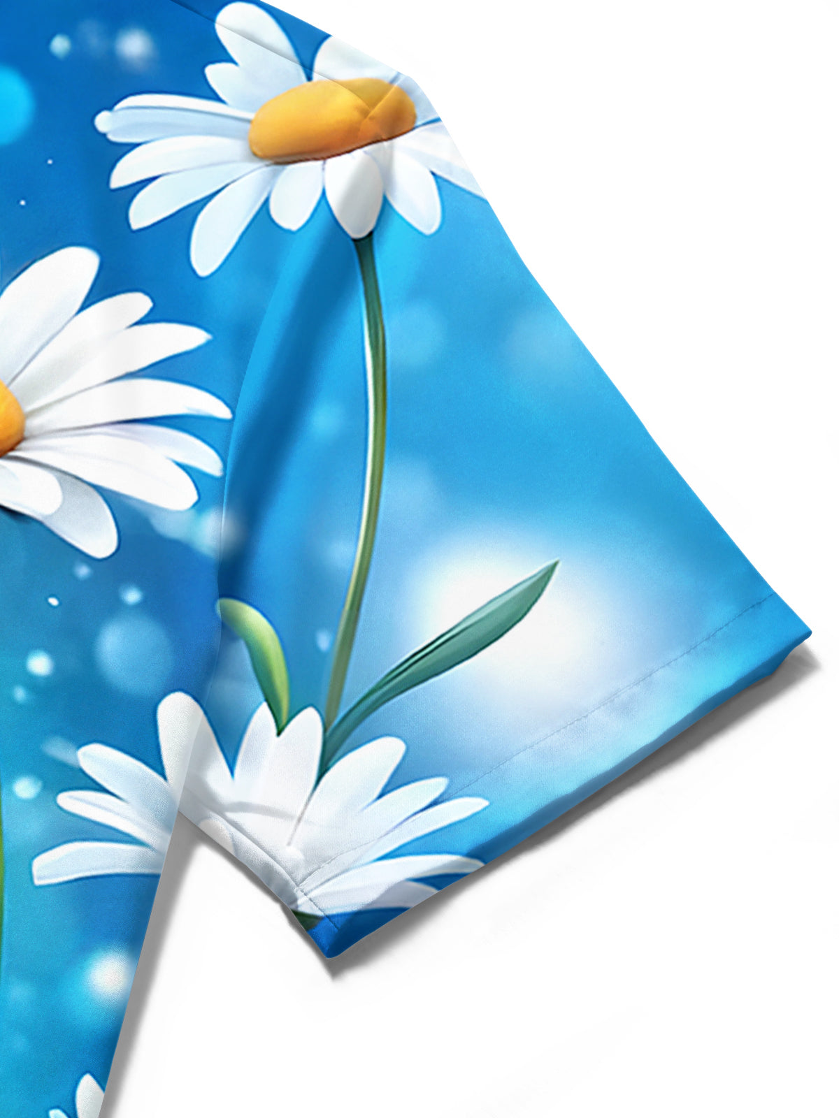 Hawaiian Floral Men's Pocket Short Sleeve Shirts