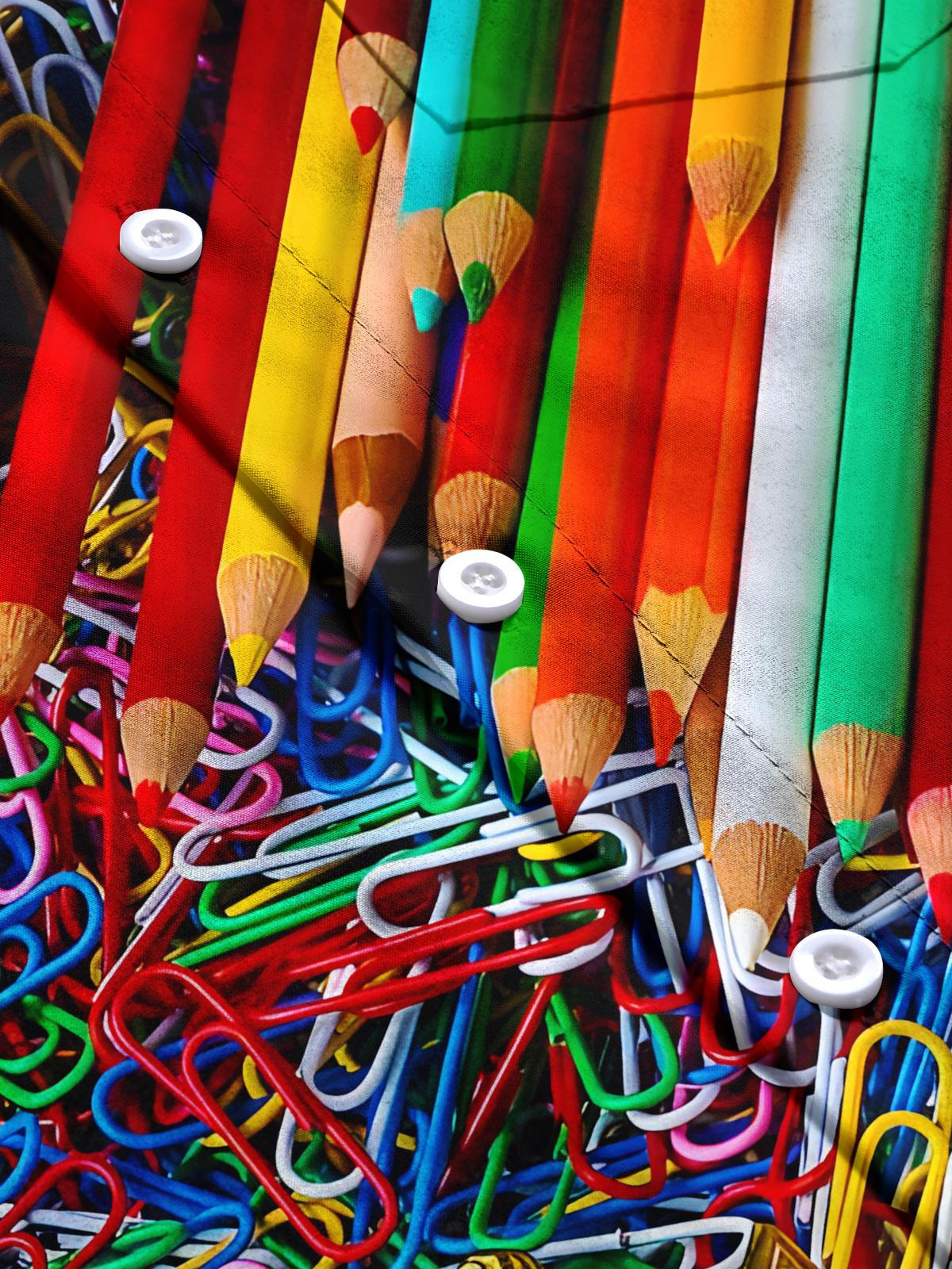 Brush Men's Pocket Short Sleeve Shirts