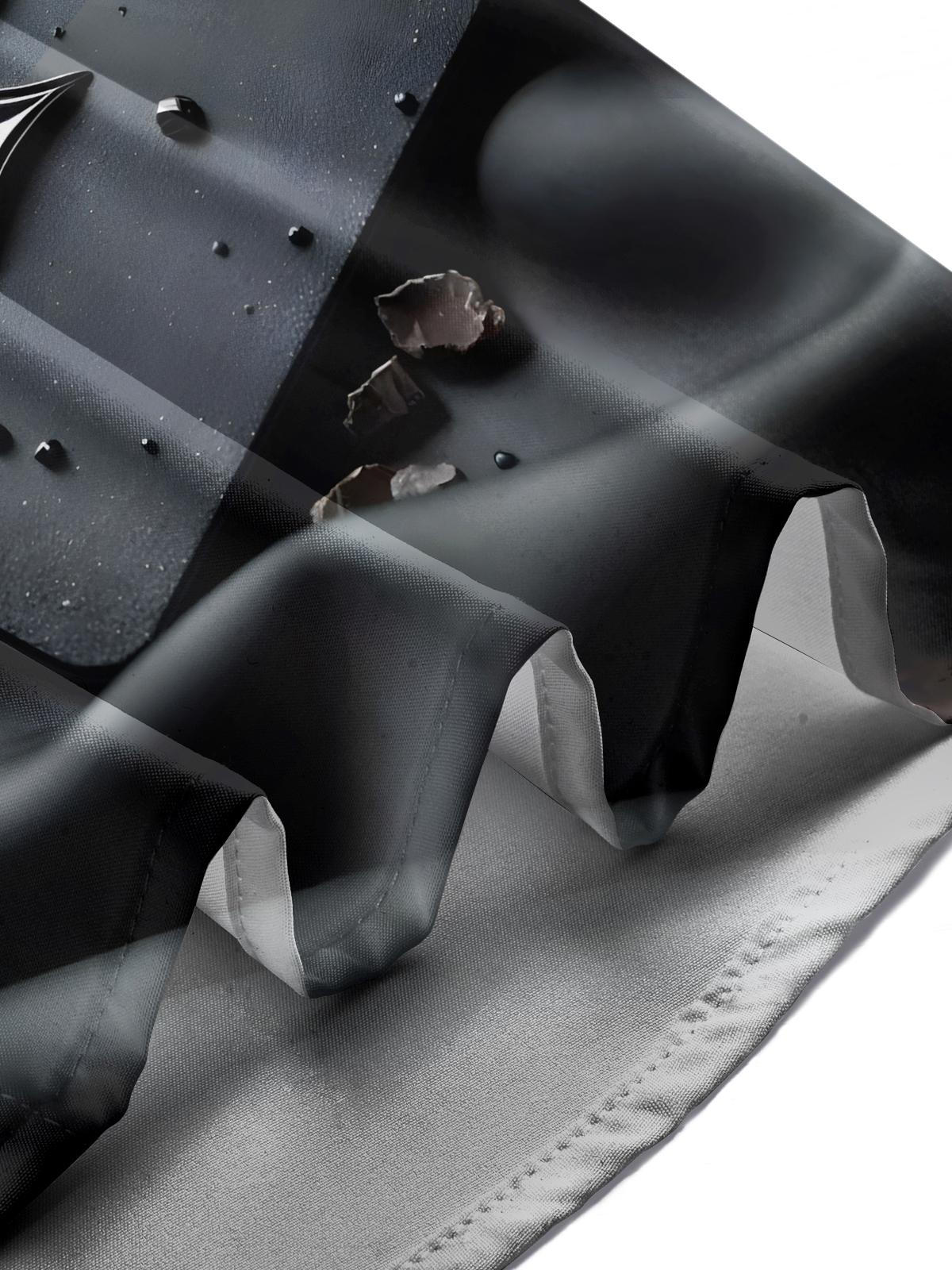 Poker Print Men's Pocket Short Sleeve Shirts