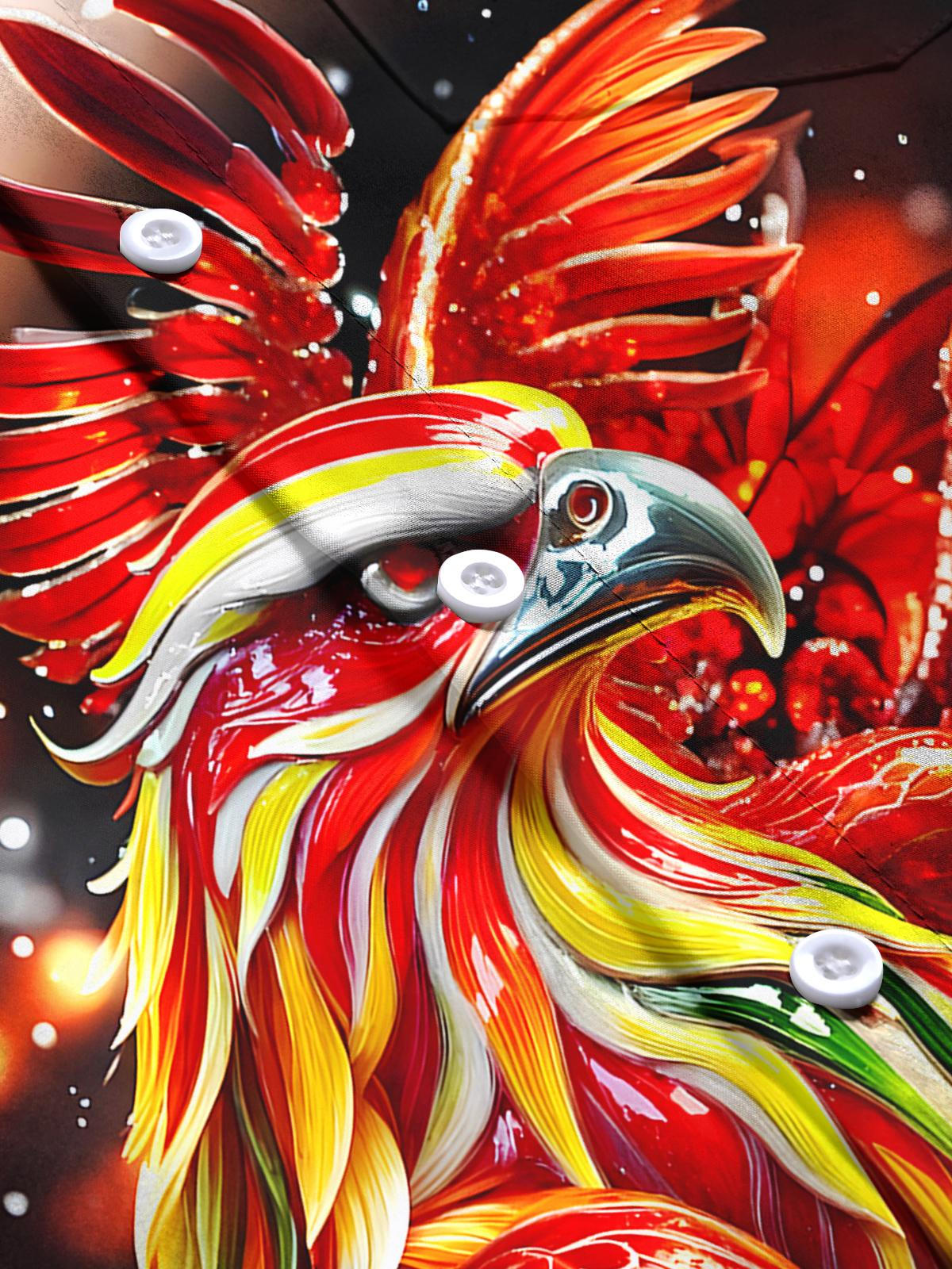 Animal Eagle Men's Pocket Short Sleeve Shirts