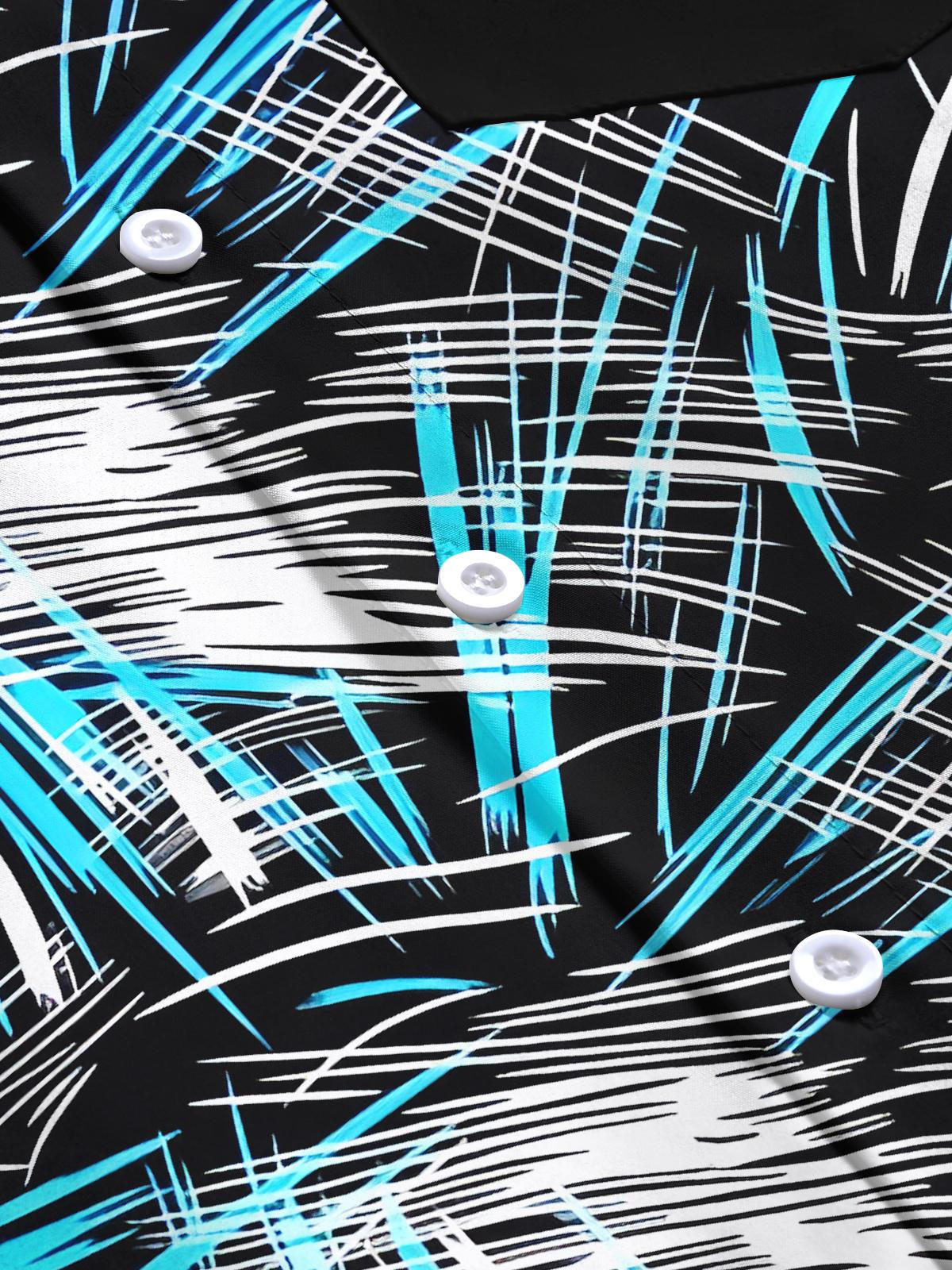 Geometry Men's Pocket Short Sleeve Shirts