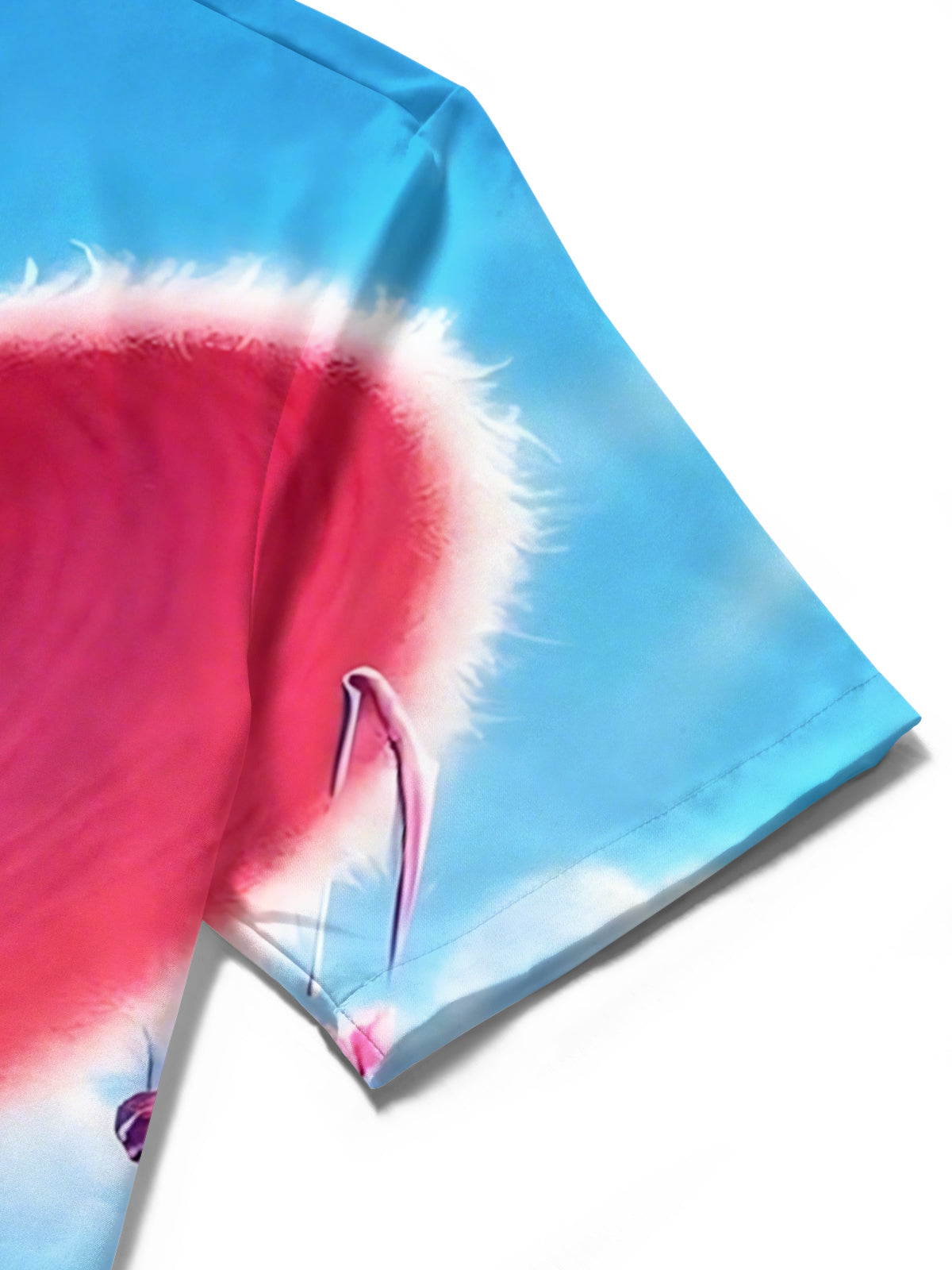 Beach Skull Hawaiian PrintMen's Pocket Short Sleeve Shirts