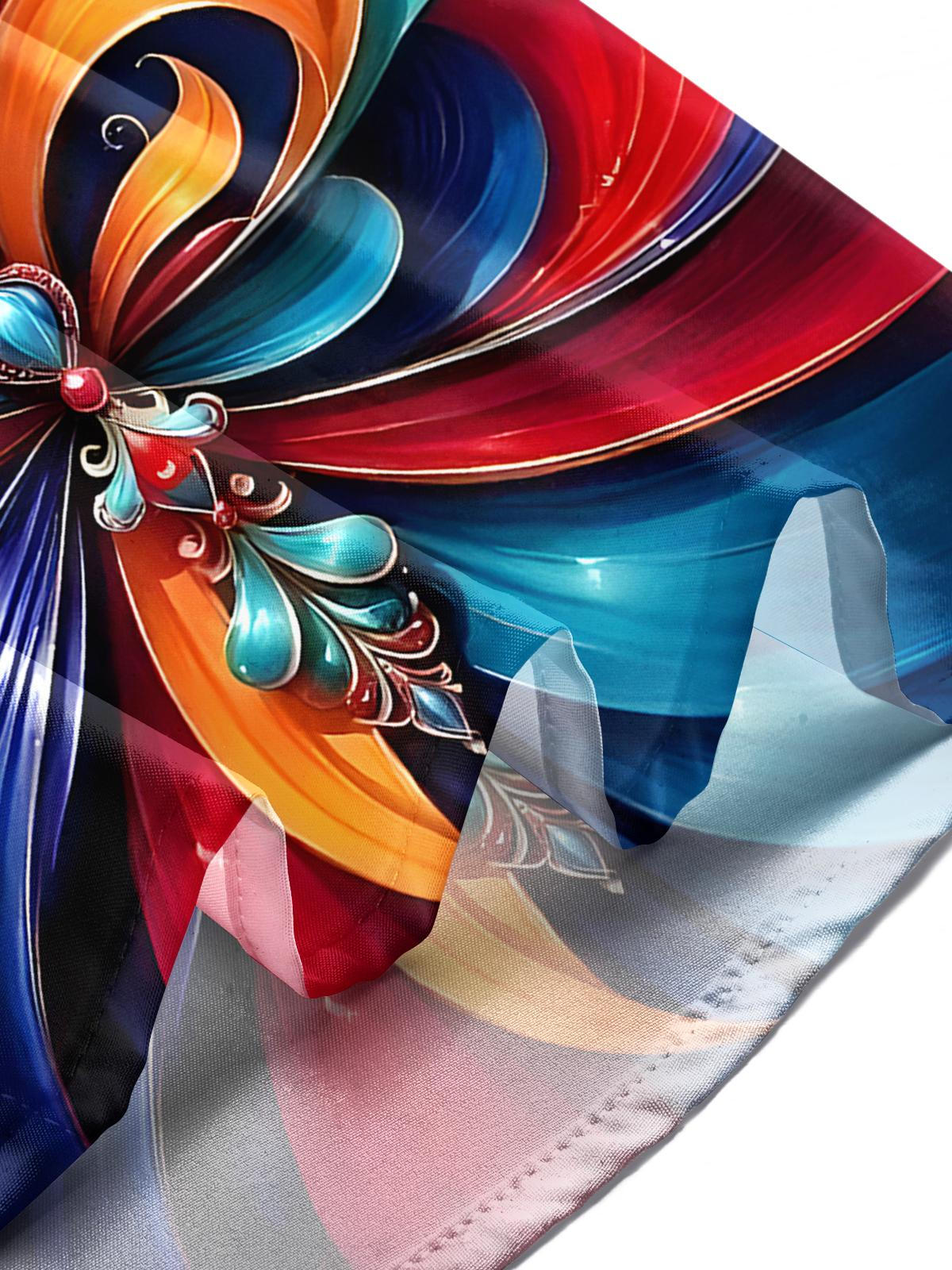 Mardi Gras Men's Pocket Short Sleeve Shirts