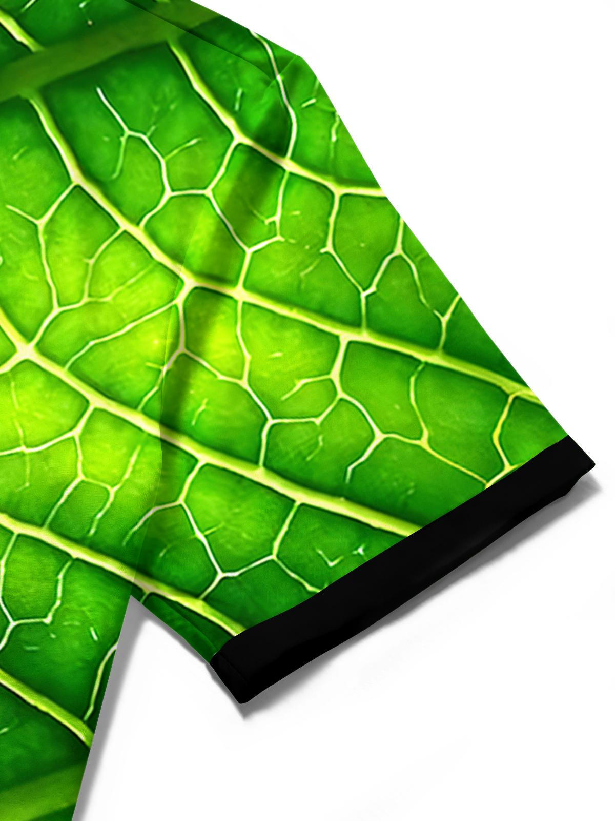 Leaf Men's Pocket Short Sleeve Shirts