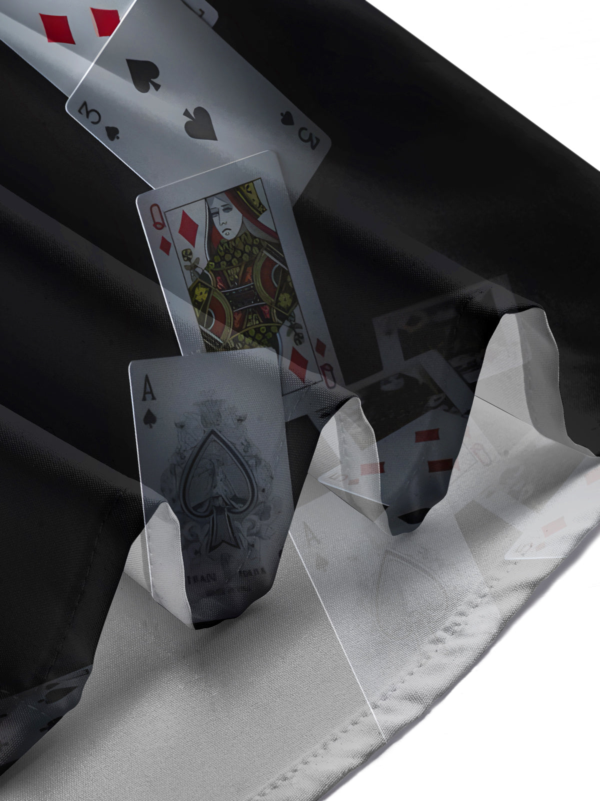 Poker Men's Pocket Short Sleeve Shirts