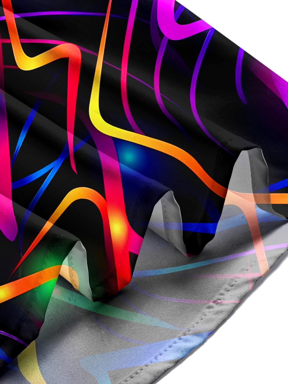 Geometry Men's Pocket Short Sleeve Shirts