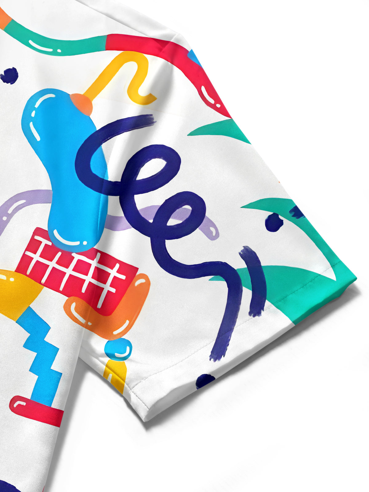 Geometry Men's Pocket Short Sleeve Shirts