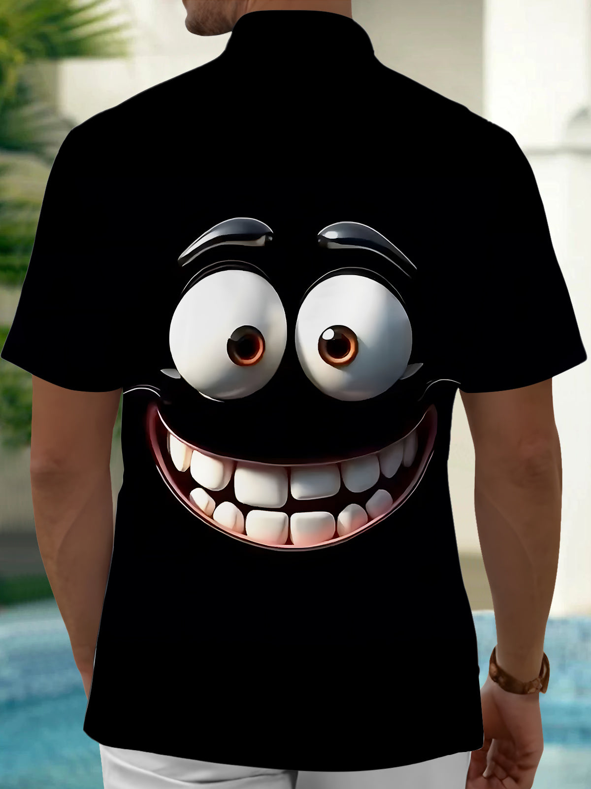 Funny Men's Pocket Short Sleeve Shirts