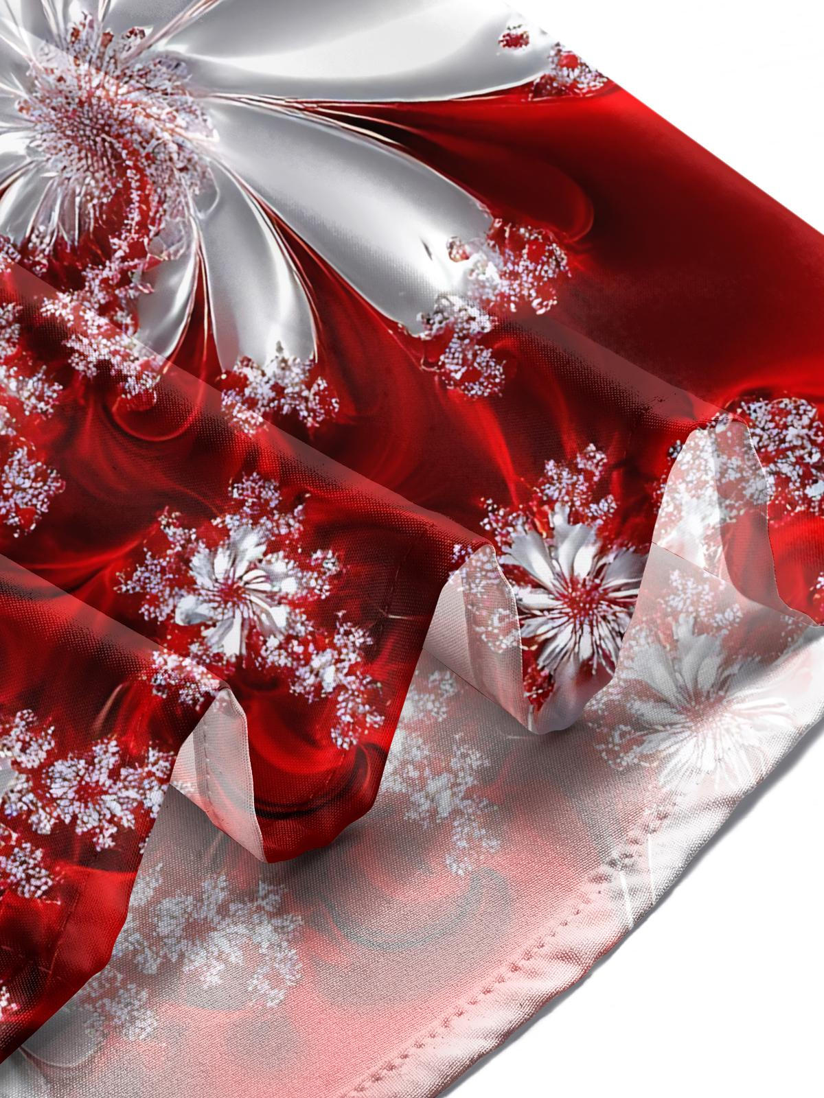 Abstract Print Men's Pocket Short Sleeve Shirts