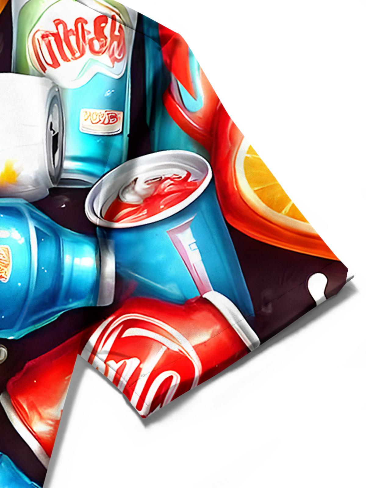 Beverage Men's Pocket Short Sleeve Shirts