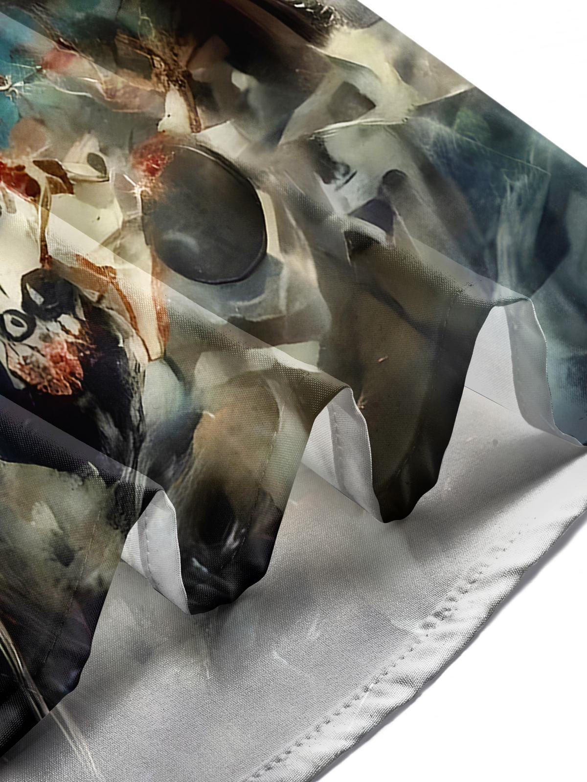 Drum Set Men's Pocket Short Sleeve Shirts