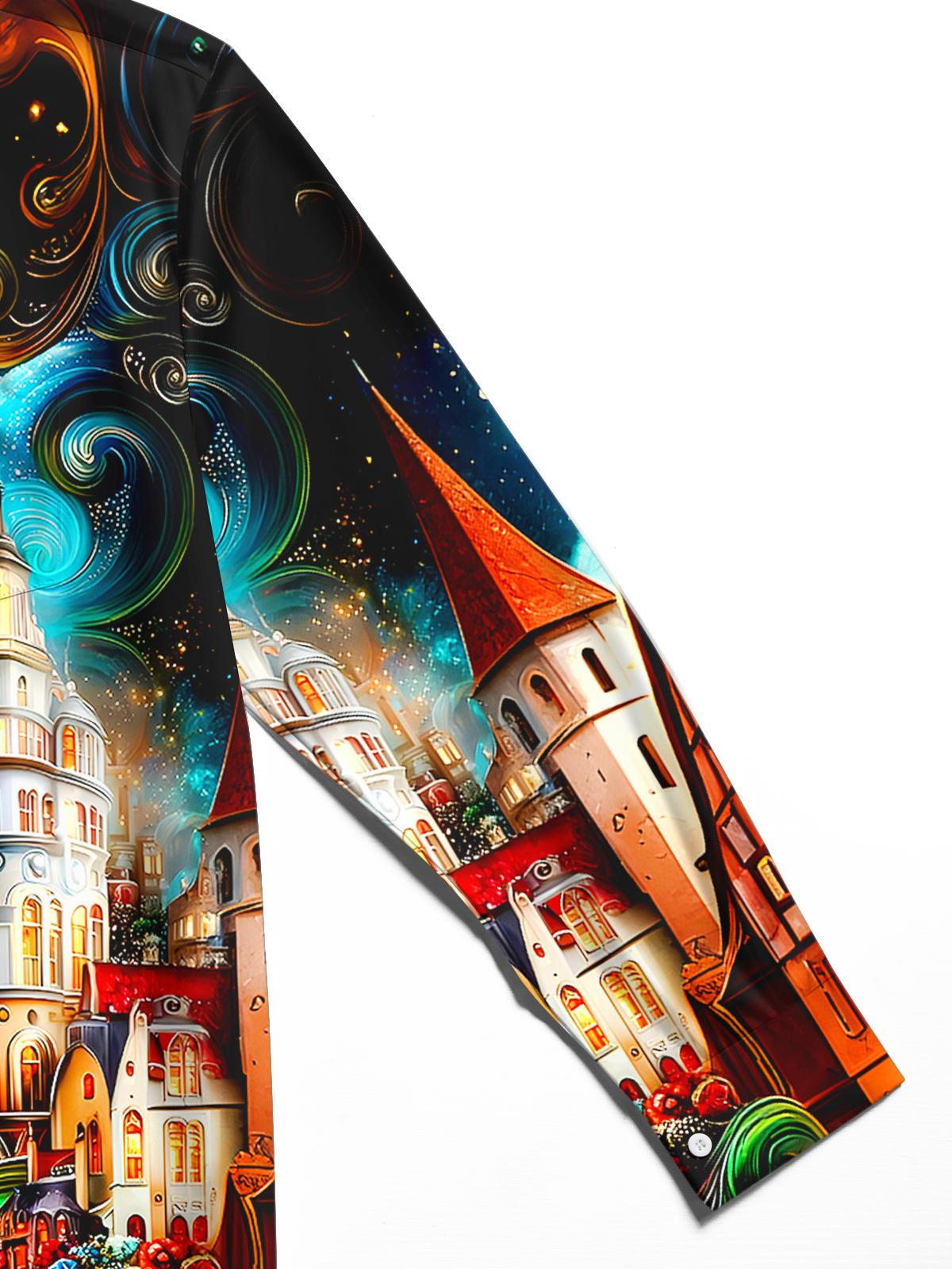 House Men's Pocket Long Sleeve Shirts