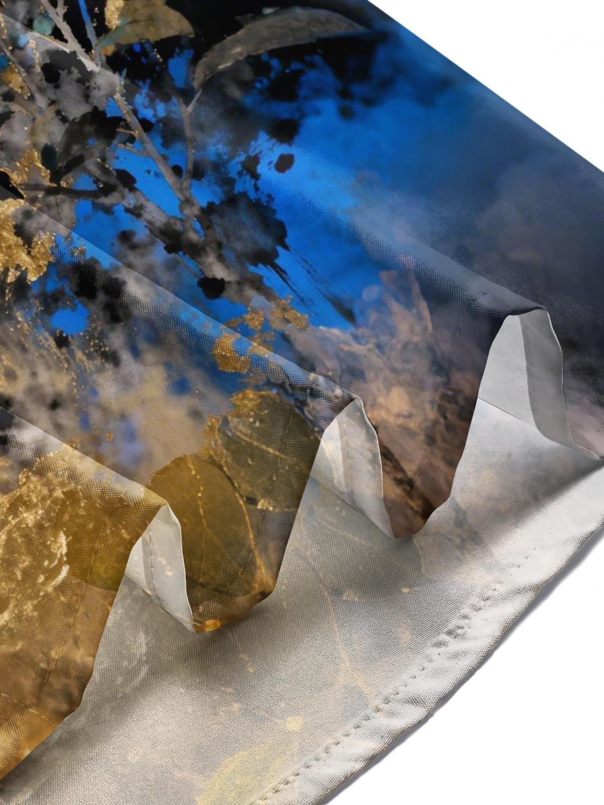 Floral Print Men's Pocket Short Sleeve Shirts