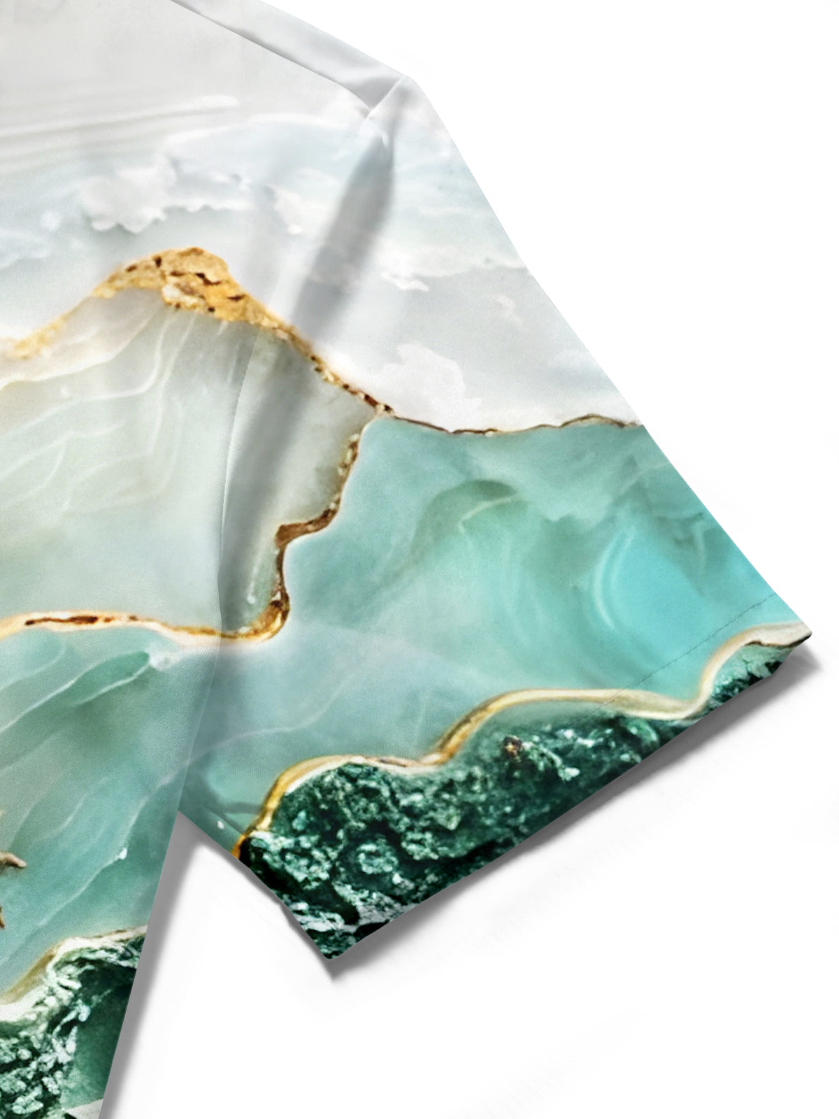 Coconut Tree Men's Pocket Short Sleeve Shirts