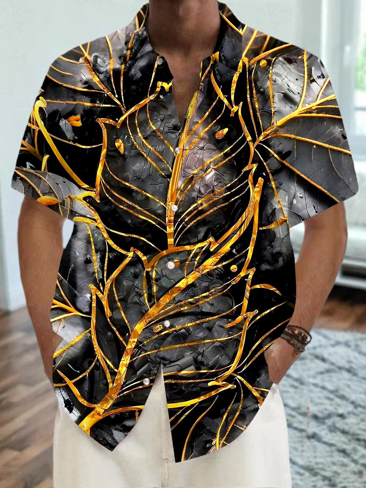 Leaf Men's Pocket Short Sleeve Shirts