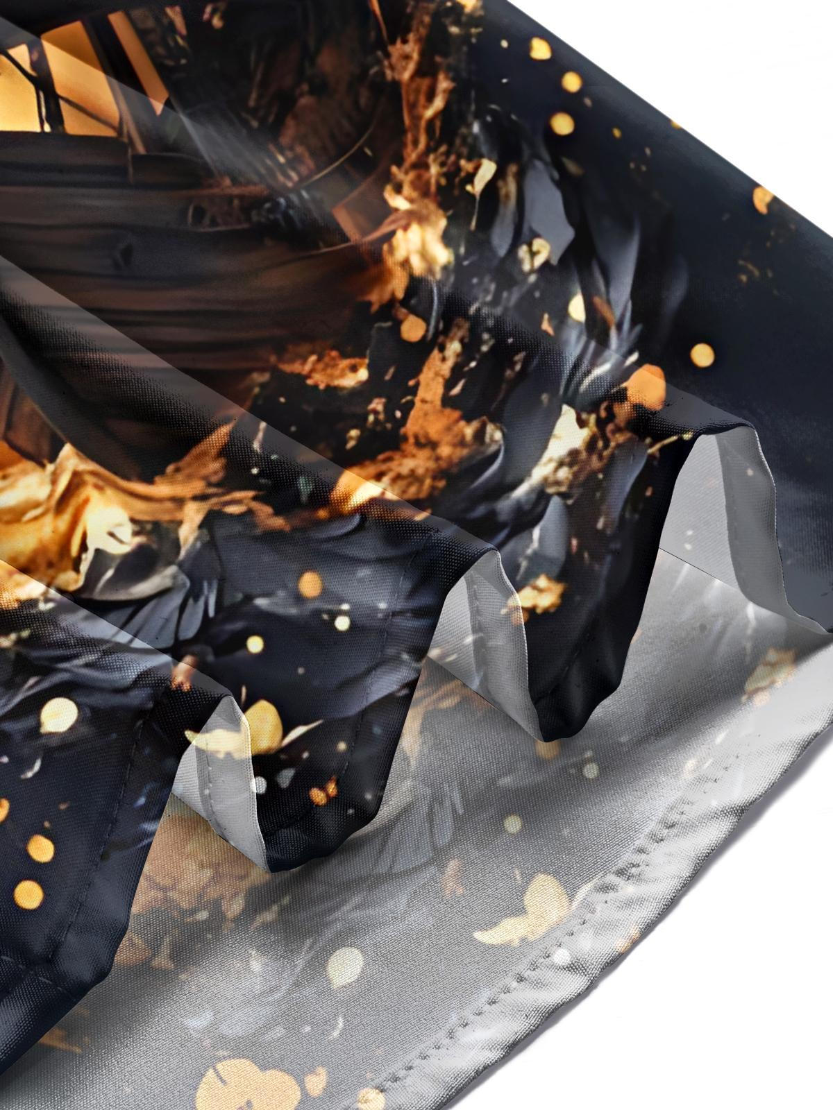 Boat Art Print Men's Pocket Short Sleeve Shirts