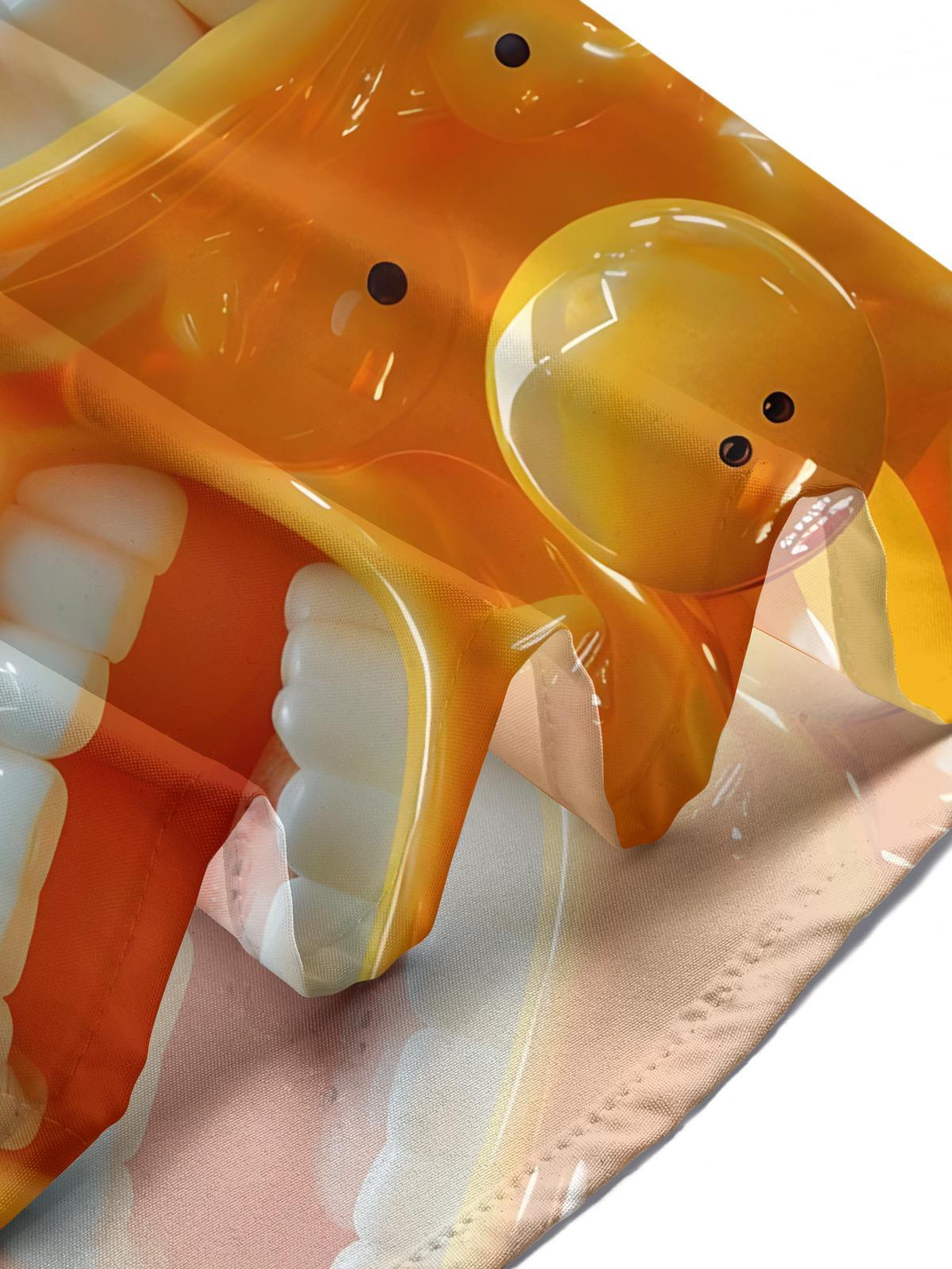 Funny Print Men's Pocket Short Sleeve Shirts